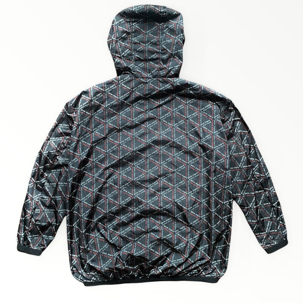 Palm Angels SS18 tesseract monogram Oversize Windbreaker Hoodie Size US S / EU 44-46 / 1 - 3 Thumbnail