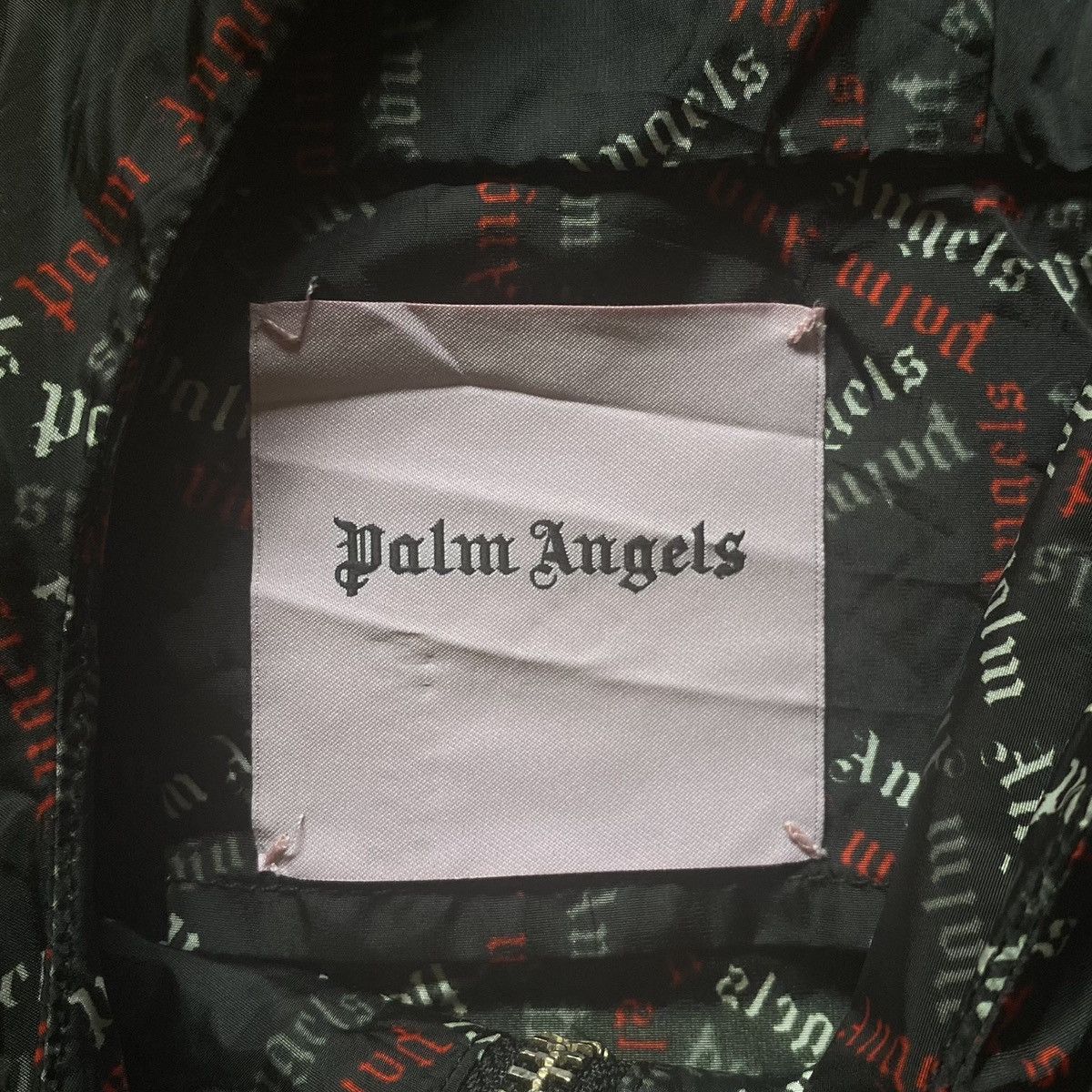 Palm Angels SS18 tesseract monogram Oversize Windbreaker Hoodie Size US S / EU 44-46 / 1 - 6 Thumbnail