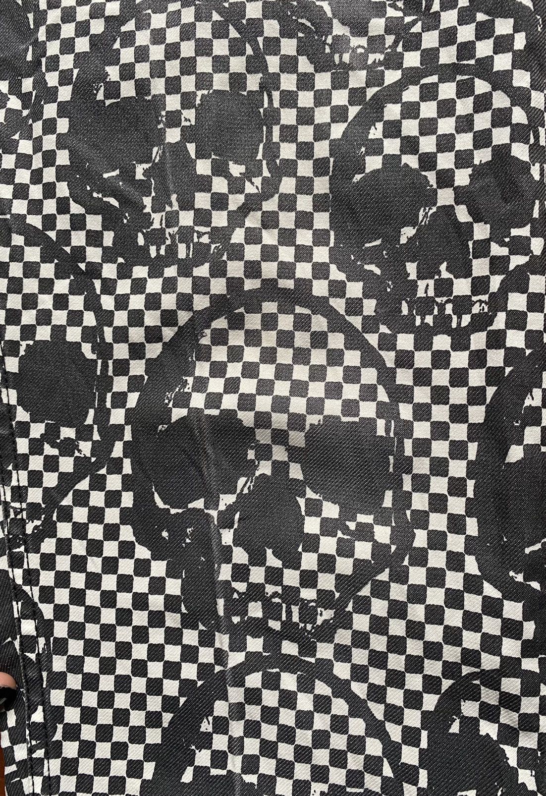Comme des Garcons Homme Plus Runway SS11 Skull Checkered Print Pants Size US 33 - 3 Thumbnail