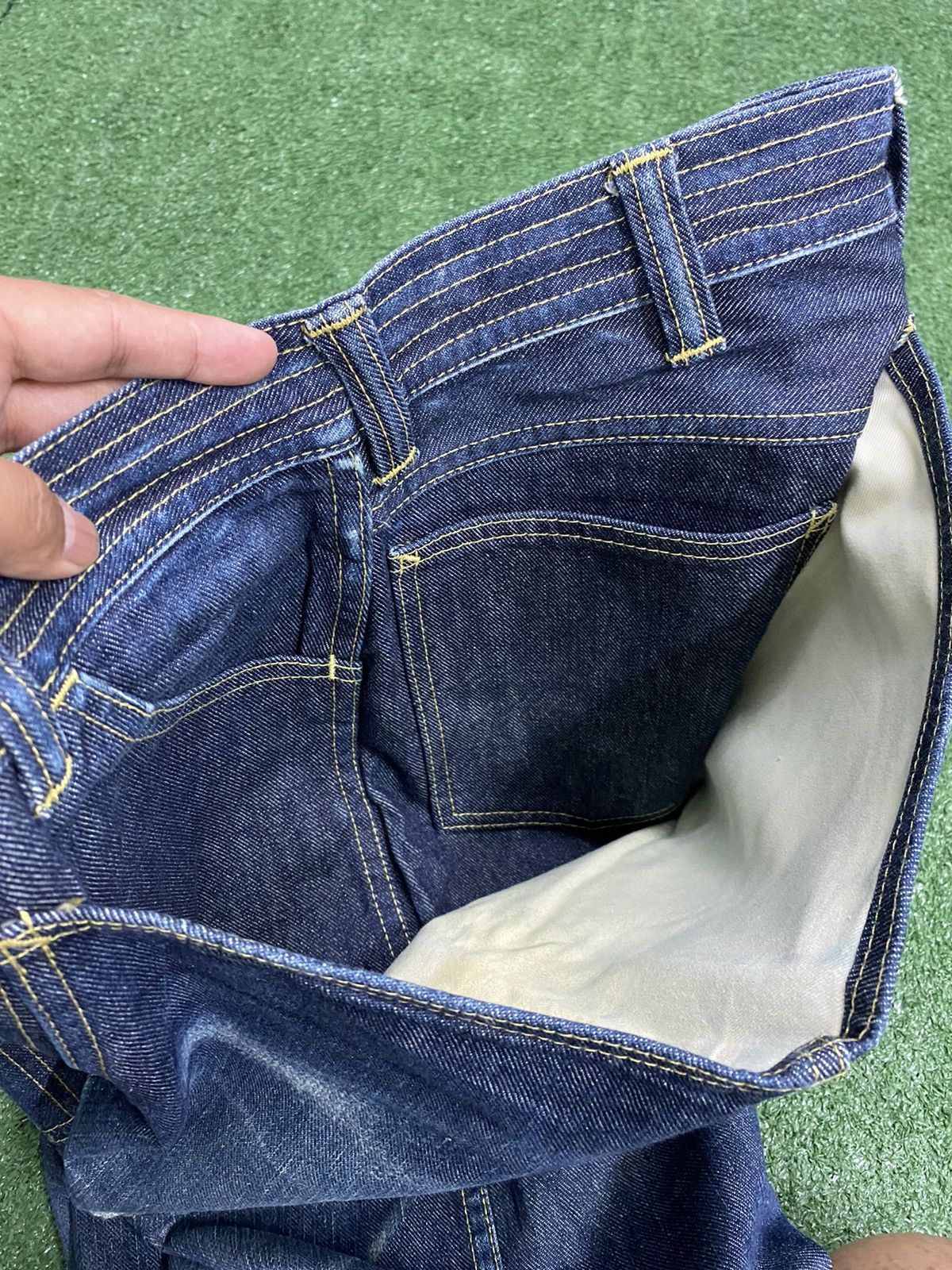 Japanese Brand Japanese Brand SasSafRas Hard Denim Size US 30 / EU 46 - 17 Thumbnail