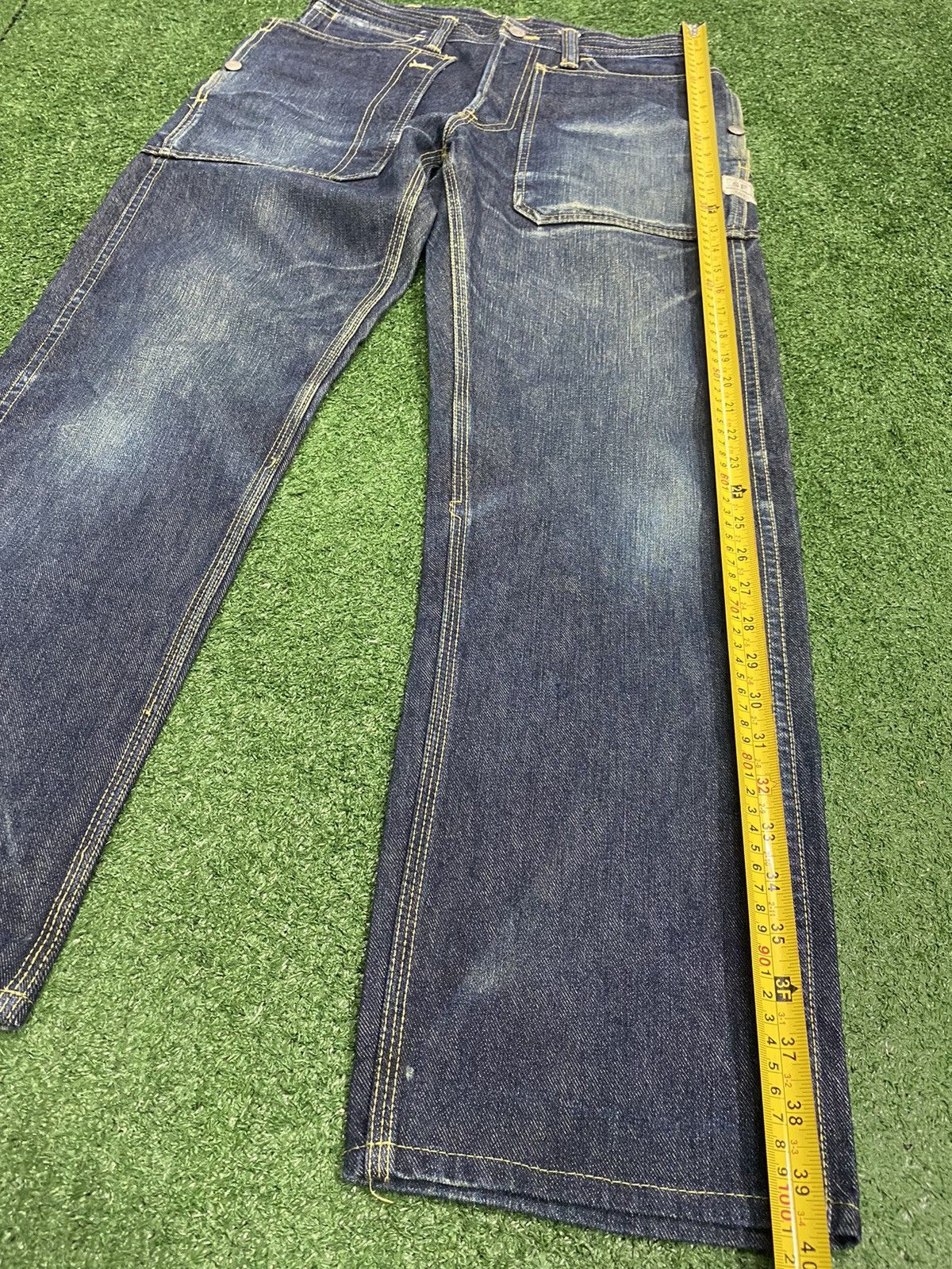 Japanese Brand Japanese Brand SasSafRas Hard Denim Size US 30 / EU 46 - 15 Thumbnail