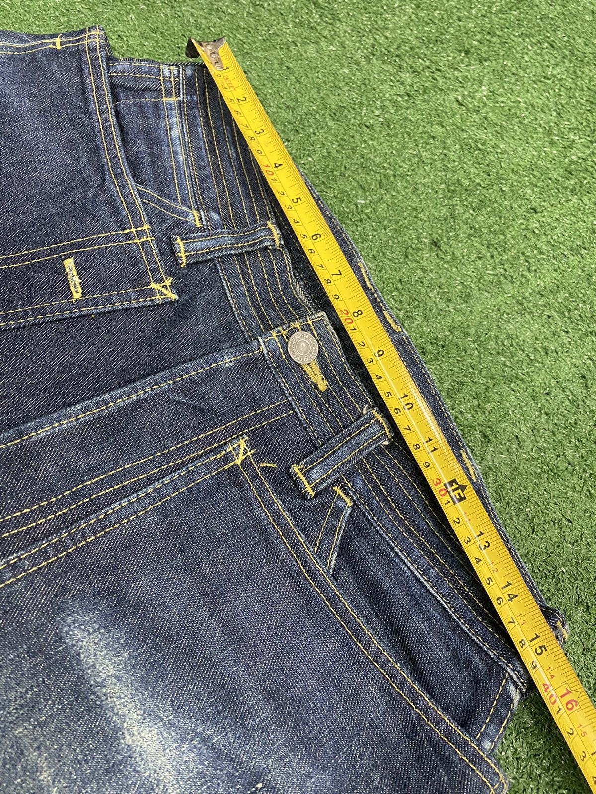 Japanese Brand Japanese Brand SasSafRas Hard Denim Size US 30 / EU 46 - 9 Thumbnail