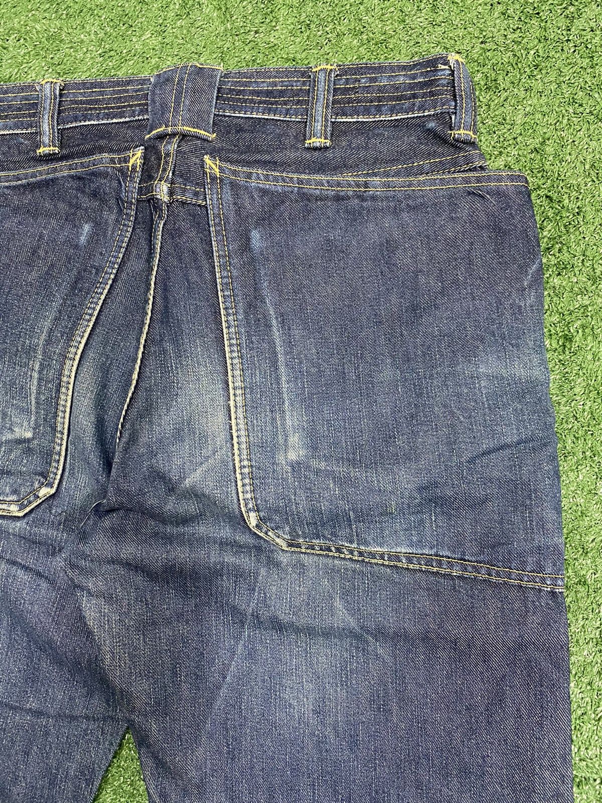 Japanese Brand Japanese Brand SasSafRas Hard Denim Size US 30 / EU 46 - 4 Thumbnail