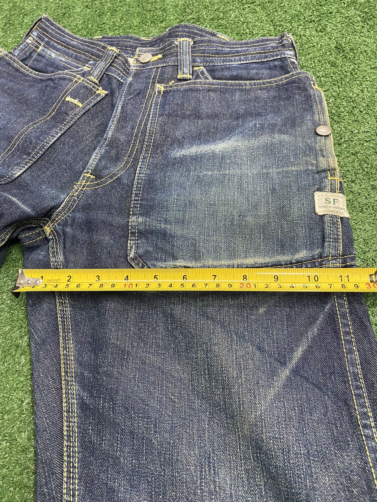 Japanese Brand Japanese Brand SasSafRas Hard Denim Size US 30 / EU 46 - 11 Thumbnail