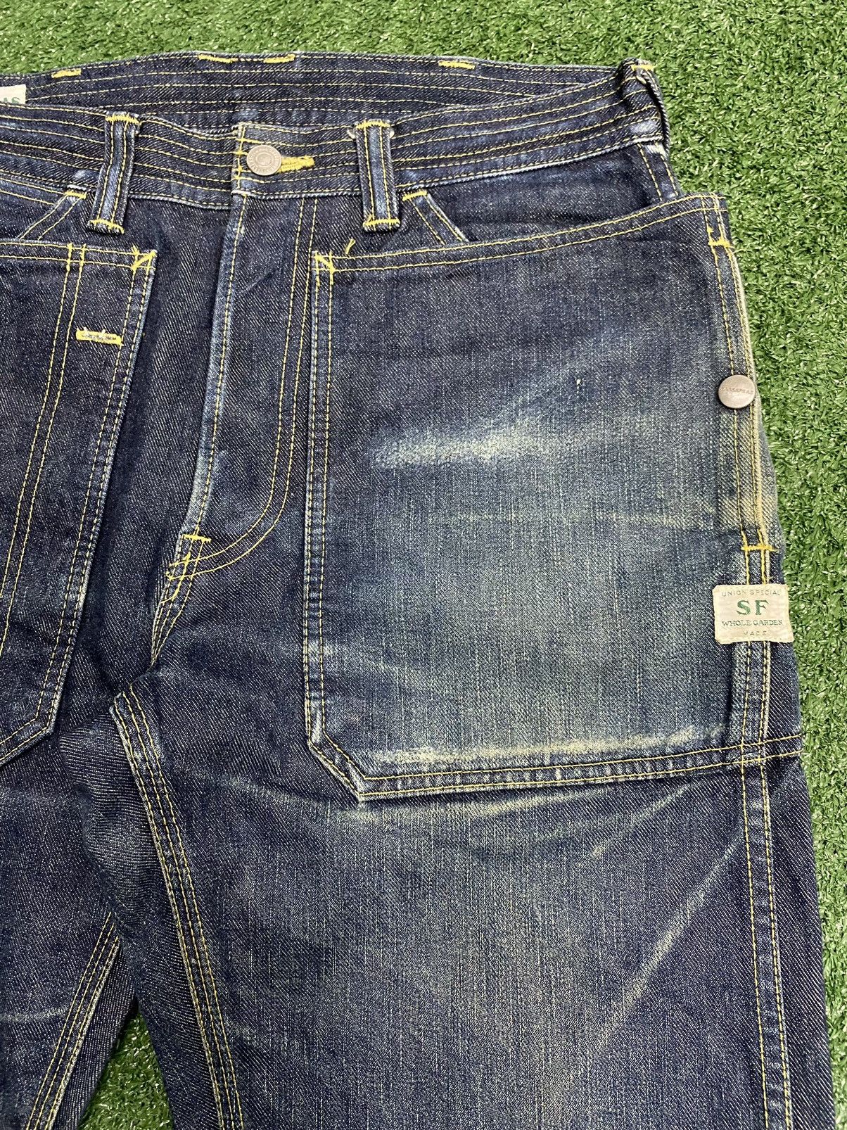 Japanese Brand Japanese Brand SasSafRas Hard Denim Size US 30 / EU 46 - 6 Thumbnail
