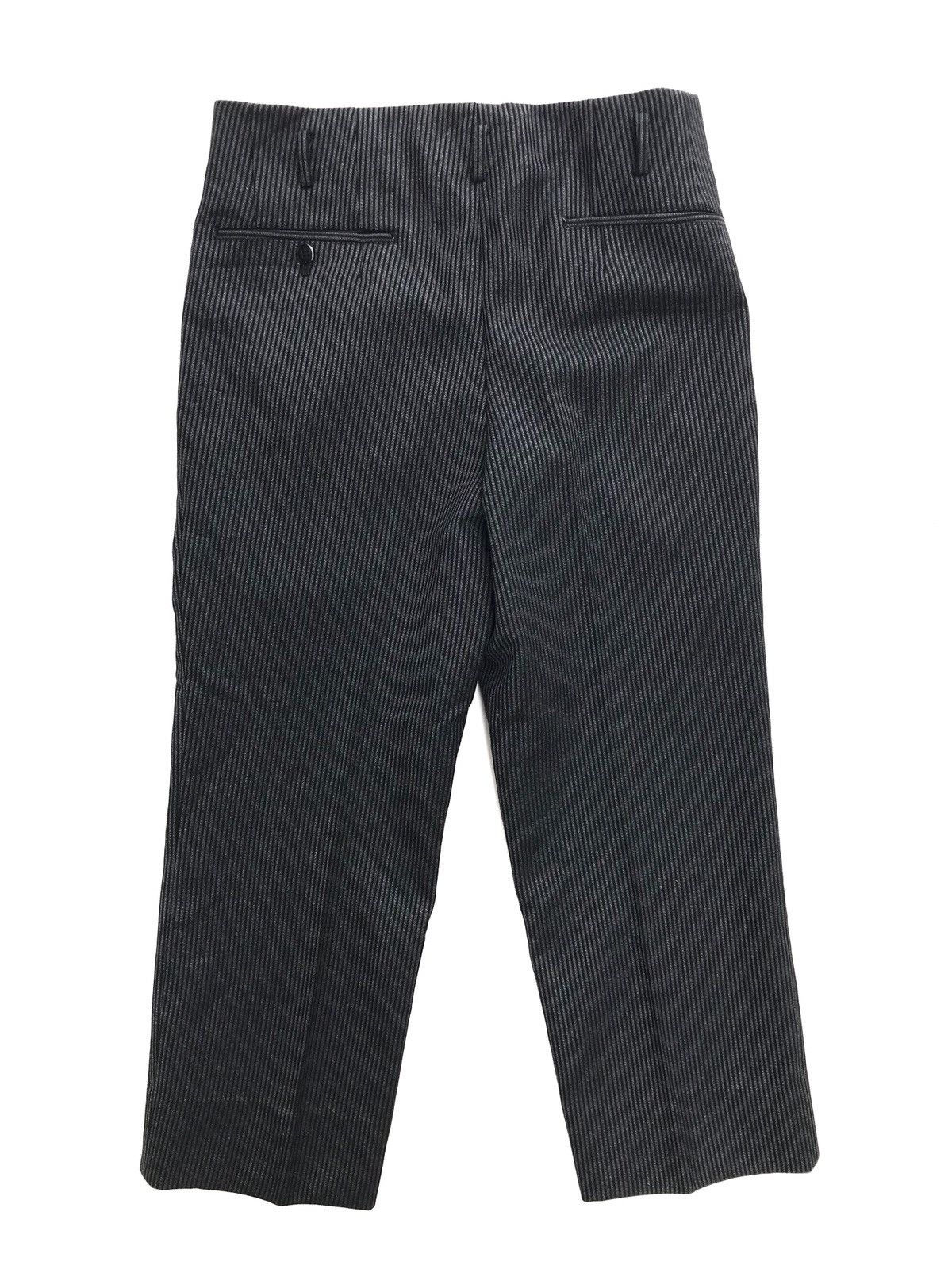 Yohji Yamamoto Vintage Japan Handmade Wool Paon Slack Cropped Yohji Style Size US 29 - 2 Thumbnail