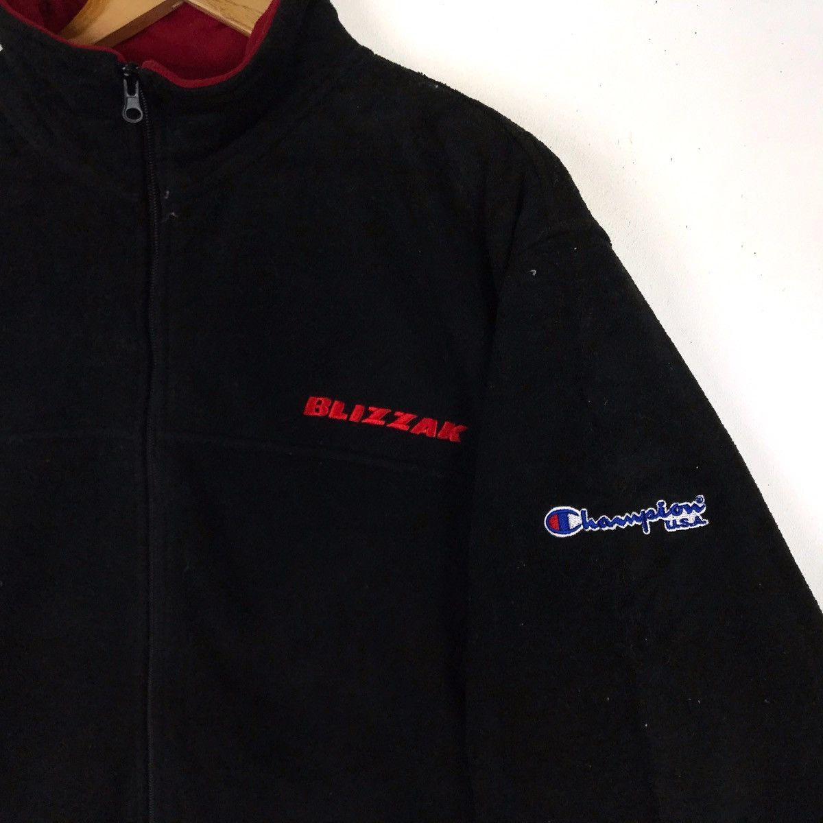 Champion Rare!! Vintage Champion Blizzak Fleece Jacket Streetwear Size US XL / EU 56 / 4 - 3 Thumbnail
