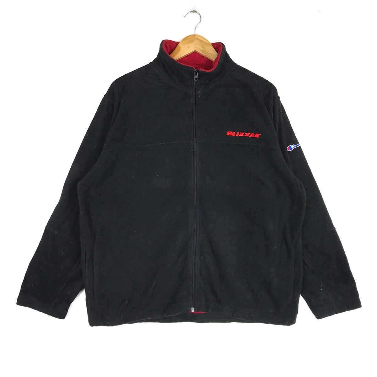 Champion Rare!! Vintage Champion Blizzak Fleece Jacket Streetwear Size US XL / EU 56 / 4 - 1 Thumbnail
