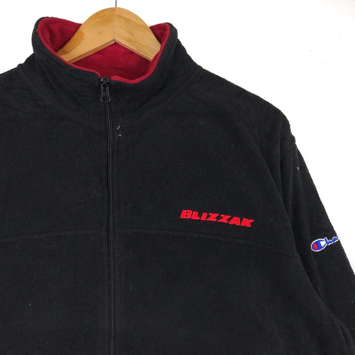 Champion Rare!! Vintage Champion Blizzak Fleece Jacket Streetwear Size US XL / EU 56 / 4 - 2 Thumbnail