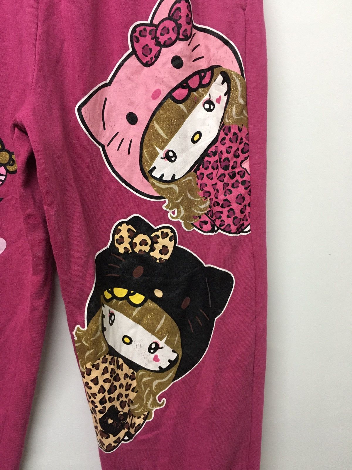 Anime ICONIC🔥Jogger pants HELLO KITTY Size US 38 / EU 54 - 6 Thumbnail