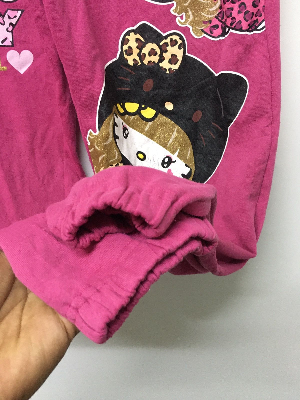 Anime ICONIC🔥Jogger pants HELLO KITTY Size US 38 / EU 54 - 7 Thumbnail
