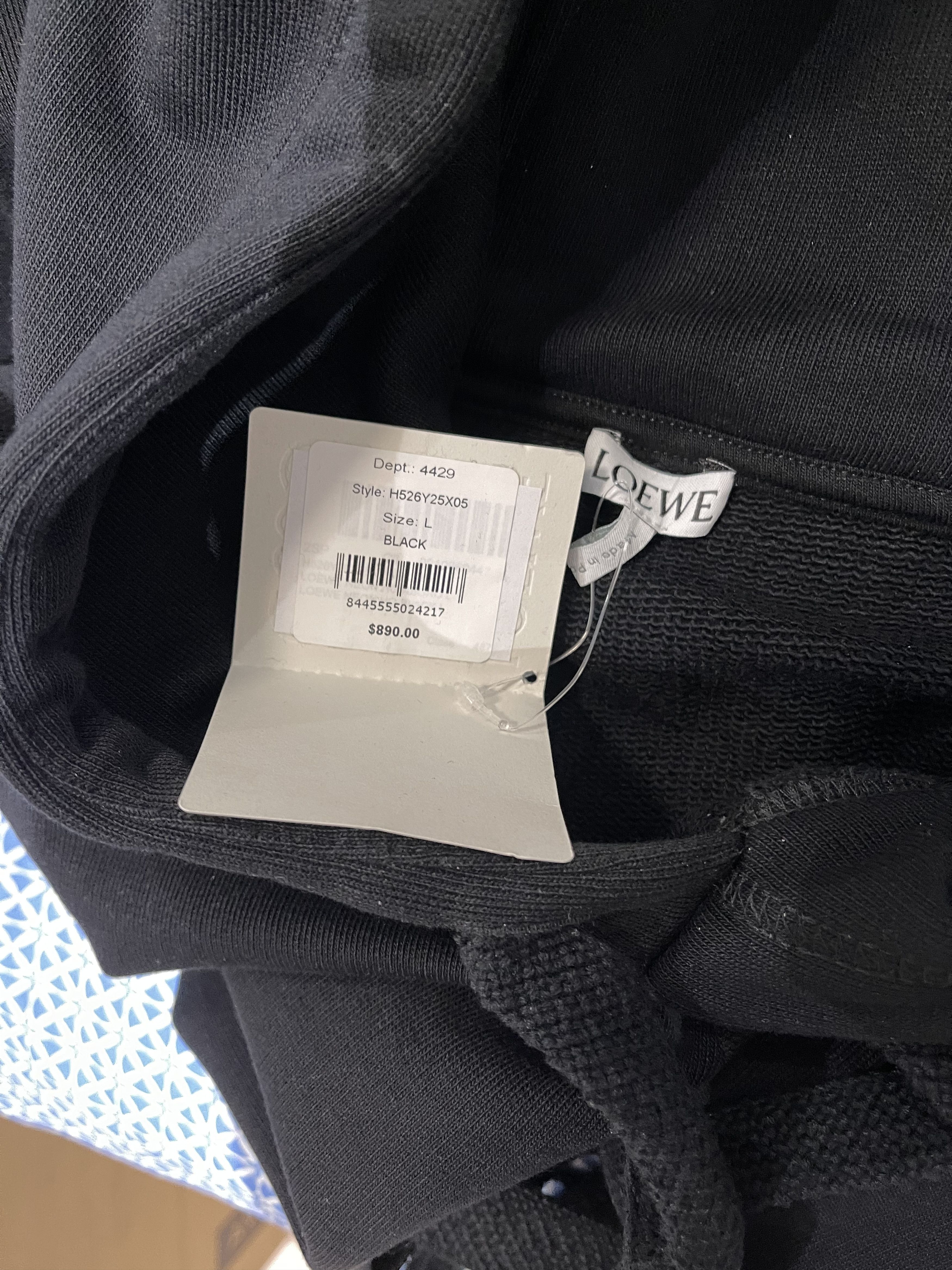 Loewe Neon Anagram Hoodie Size US L / EU 52-54 / 3 - 7 Thumbnail