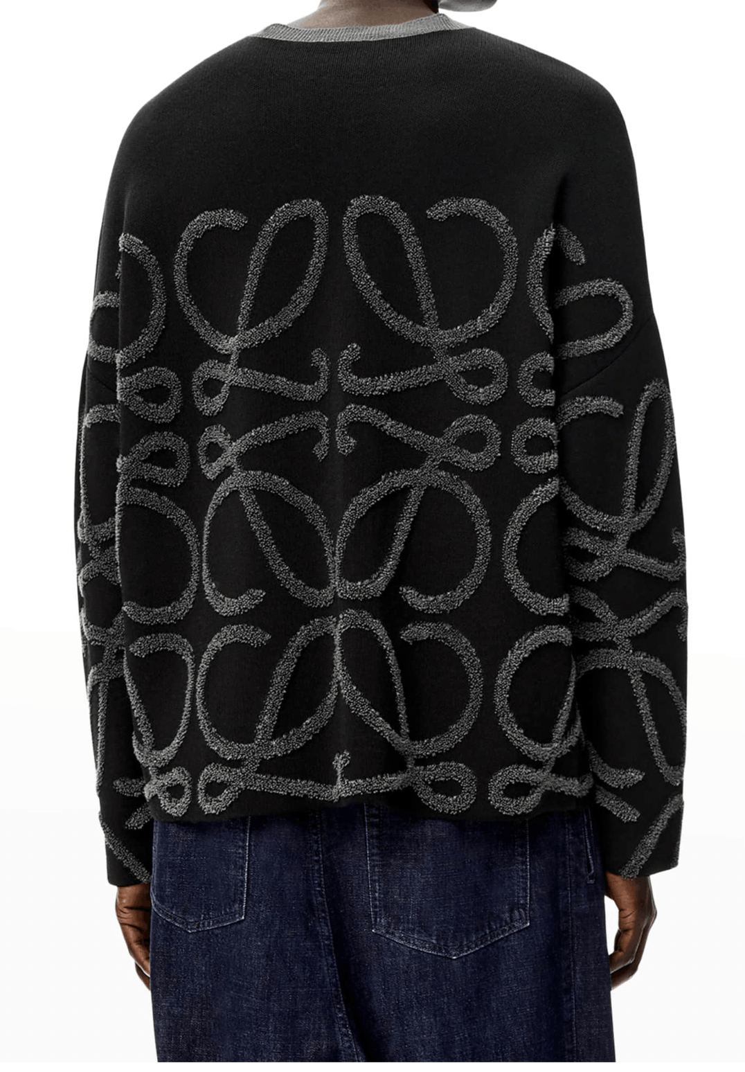 Loewe Anagram Jacquard Sweater Size US L / EU 52-54 / 3 - 3 Thumbnail