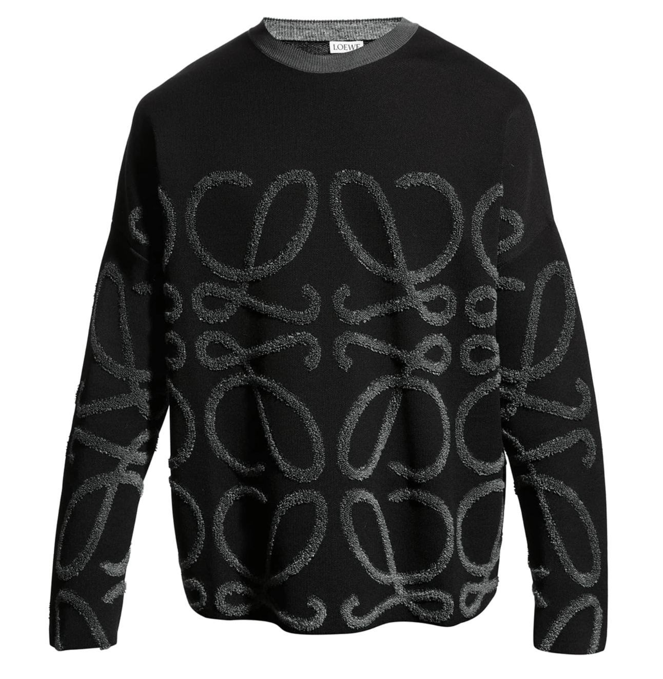 Loewe Anagram Jacquard Sweater Size US L / EU 52-54 / 3 - 1 Thumbnail