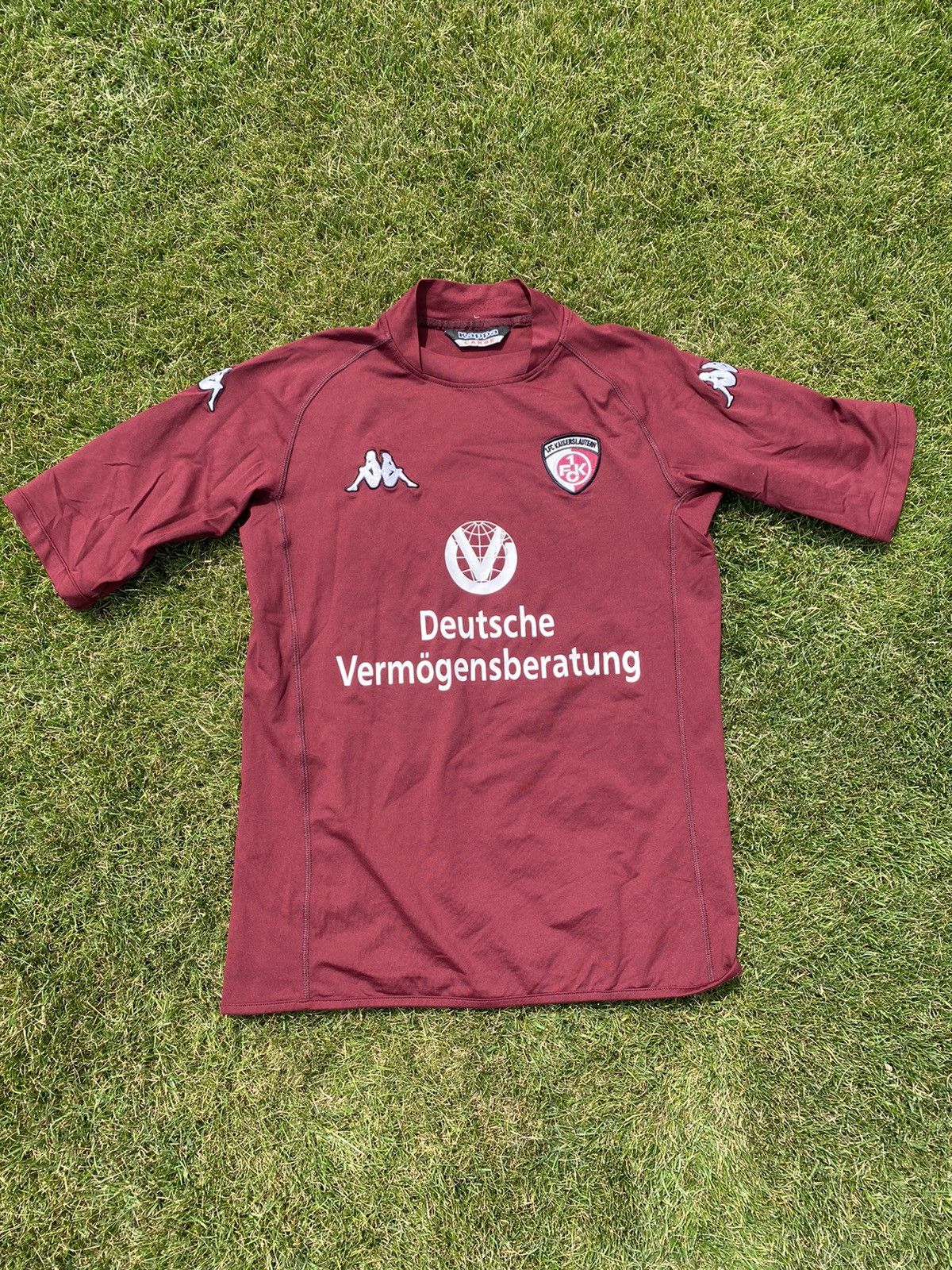 Kappa Kappa FC Kaiserslautern 03/04 vintage football soccer jersey Size US L / EU 52-54 / 3 - 1 Thumbnail
