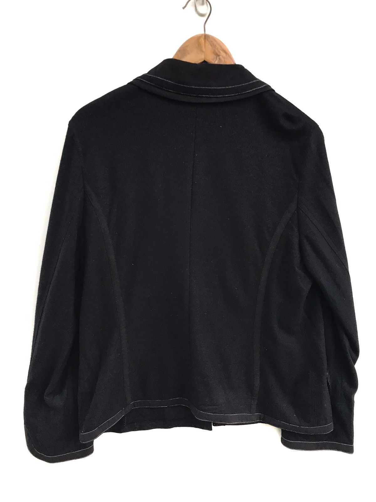 Hiroko Koshino Homme Hiroko Bis Black Chinese Style Oversized Jacket Size US S / EU 44-46 / 1 - 2 Thumbnail