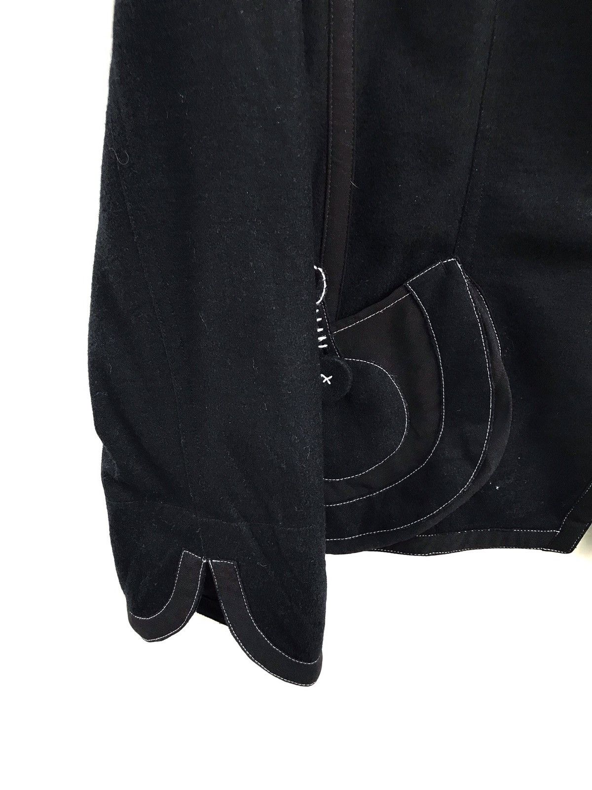 Hiroko Koshino Homme Hiroko Bis Black Chinese Style Oversized Jacket Size US S / EU 44-46 / 1 - 3 Thumbnail