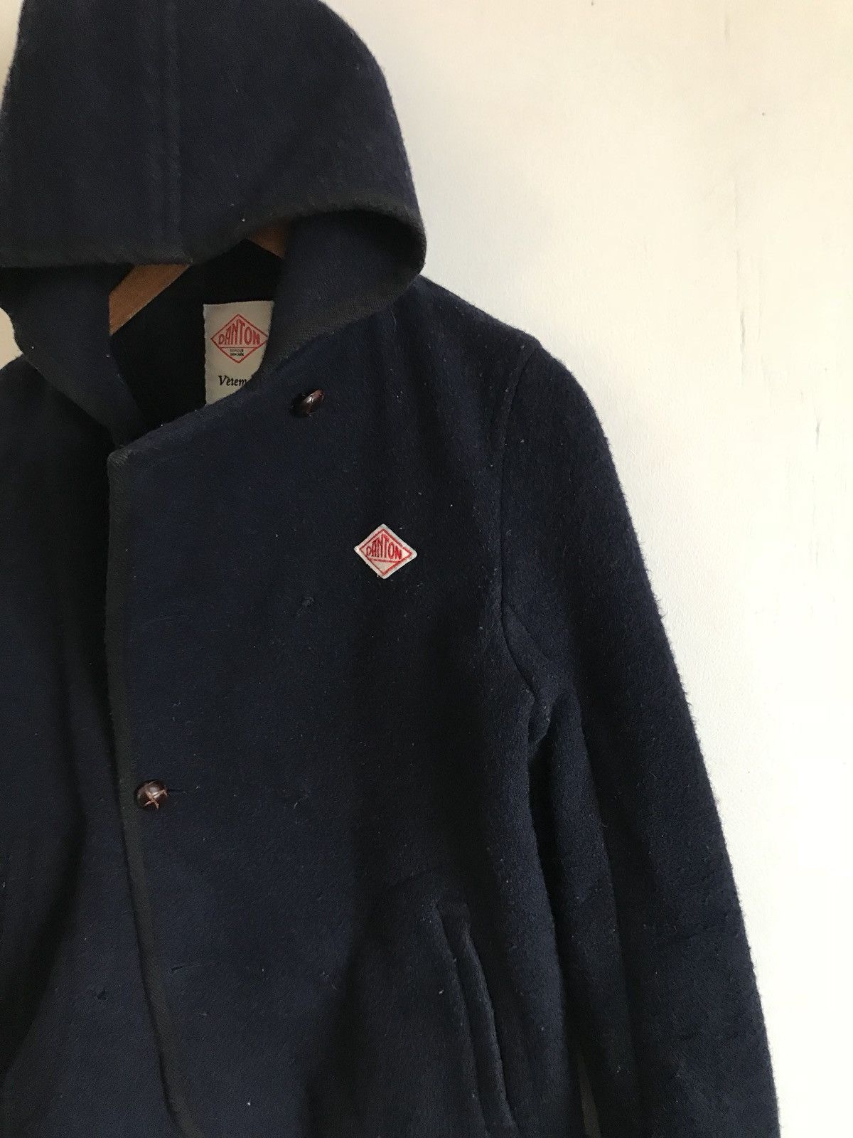 Danton × Japanese Brand Danton Wool Hoodie Jacket Size US XS / EU 42 / 0 - 7 Thumbnail