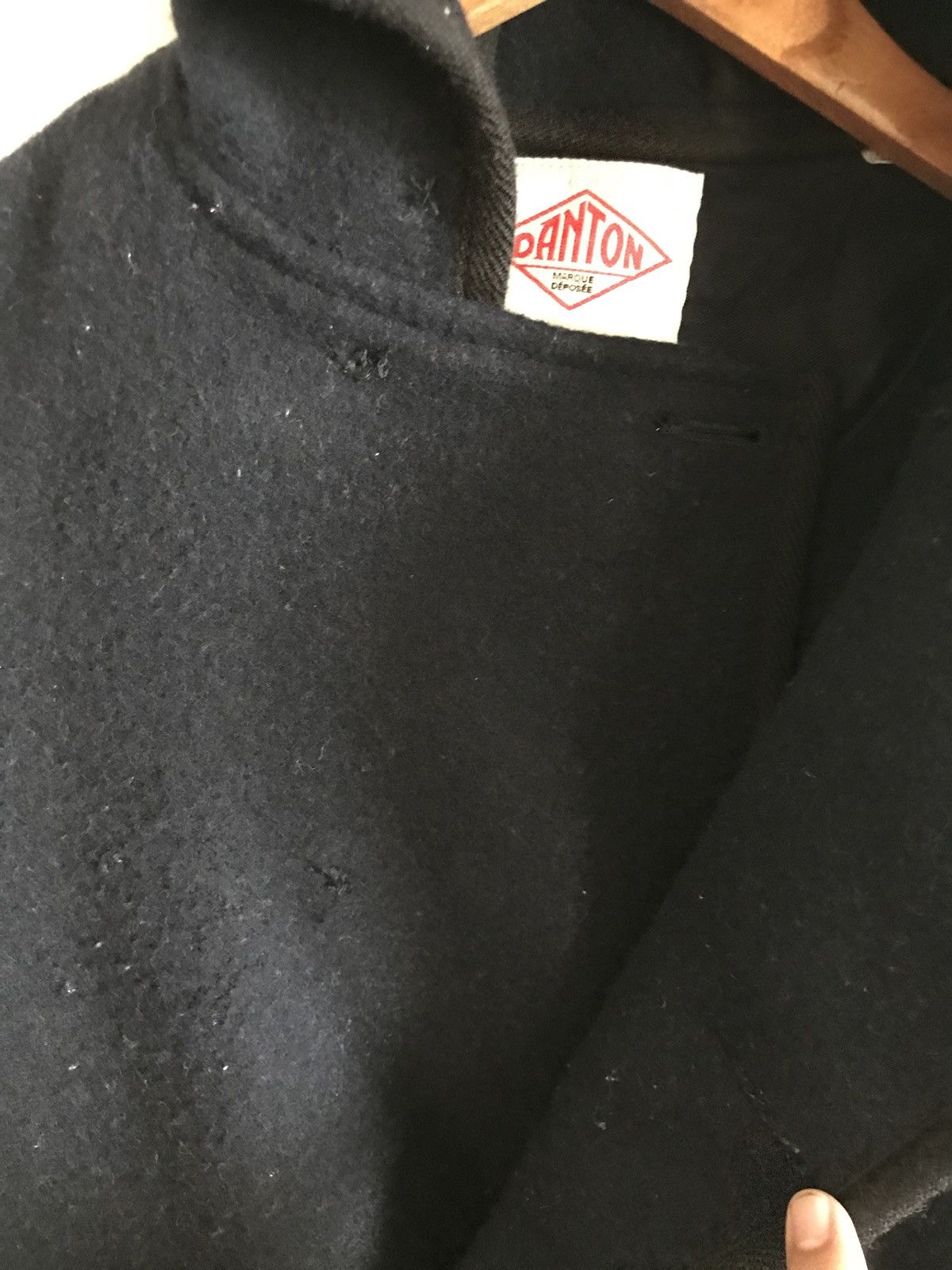 Danton × Japanese Brand Danton Wool Hoodie Jacket Size US XS / EU 42 / 0 - 9 Thumbnail