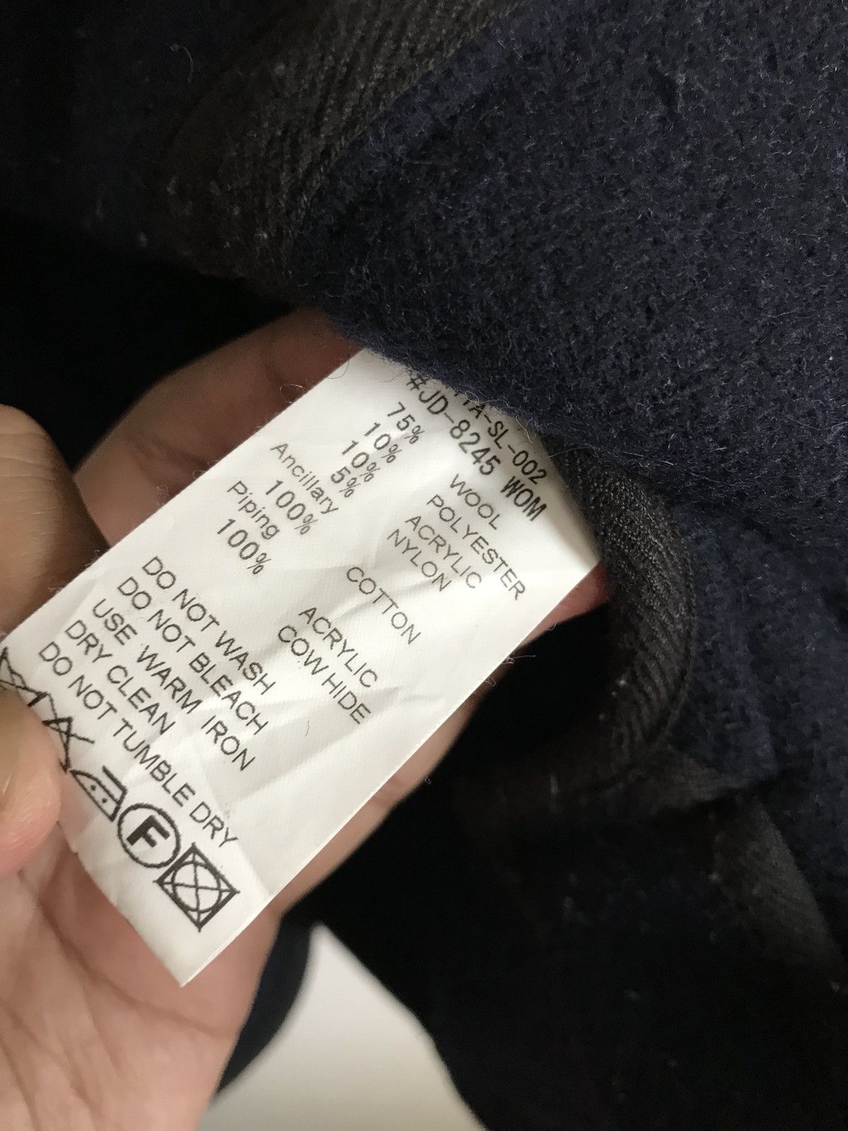 Danton × Japanese Brand Danton Wool Hoodie Jacket Size US XS / EU 42 / 0 - 5 Thumbnail