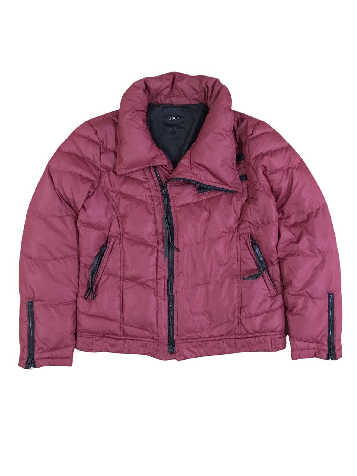 Japanese Brand Edge RUPERT Double Collar Puffer Jacket