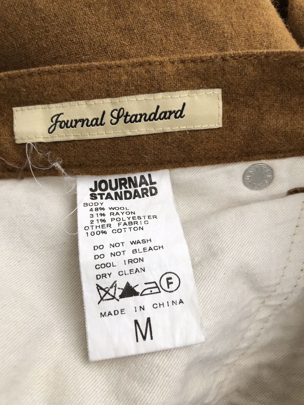 Journal Standard Journal Standard Wool Trousers Pants Workers Size US 30 / EU 46 - 8 Thumbnail