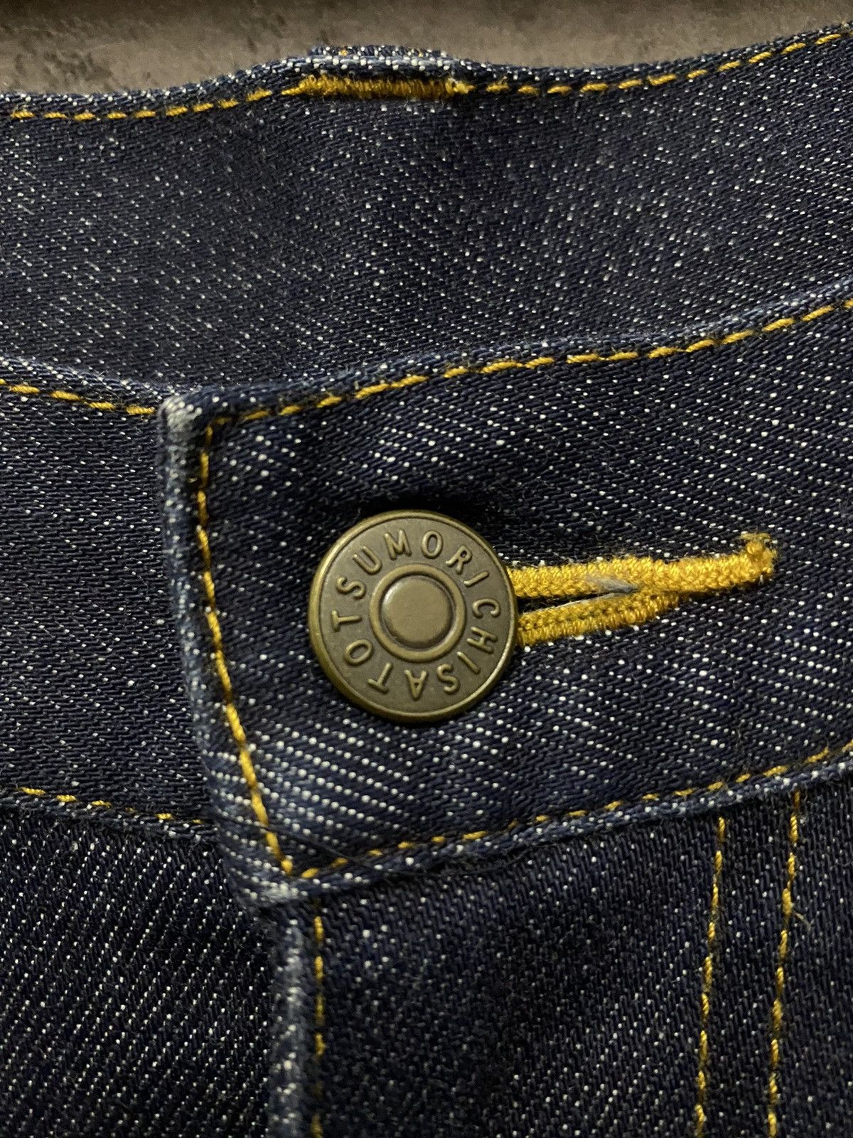 Issey Miyake Tsumori Chisato Issey Miyake Skinny Baggy Denim Pants Size US 30 / EU 46 - 14 Thumbnail