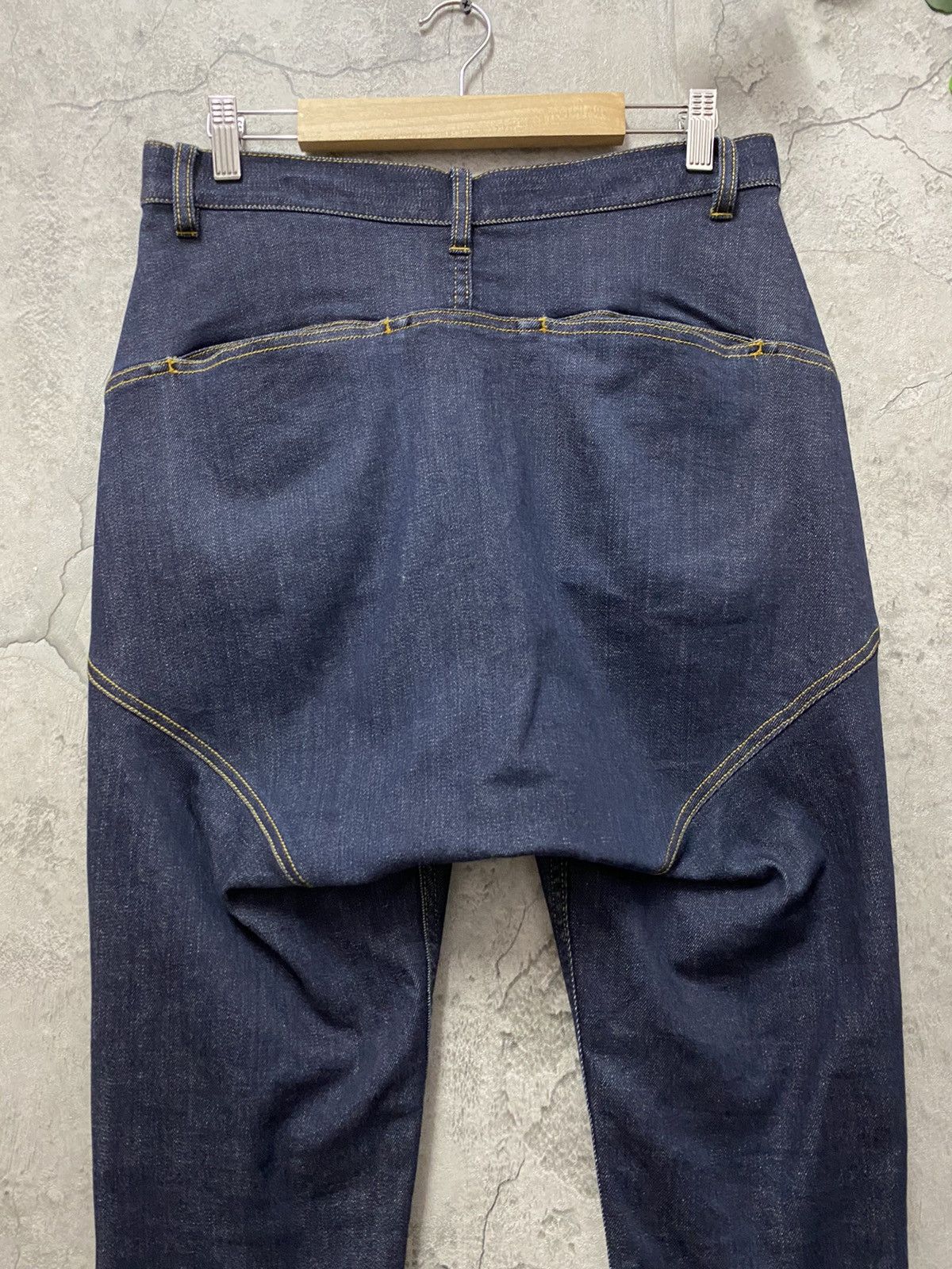 Issey Miyake Tsumori Chisato Issey Miyake Skinny Baggy Denim Pants Size US 30 / EU 46 - 9 Thumbnail