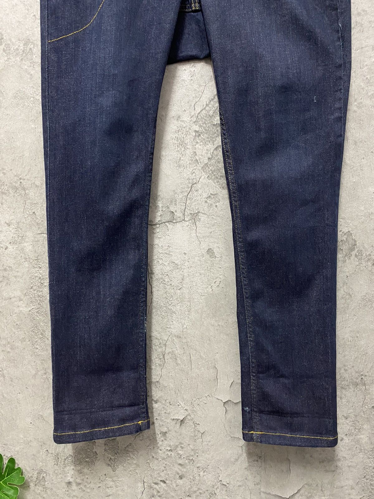 Issey Miyake Tsumori Chisato Issey Miyake Skinny Baggy Denim Pants Size US 30 / EU 46 - 5 Thumbnail
