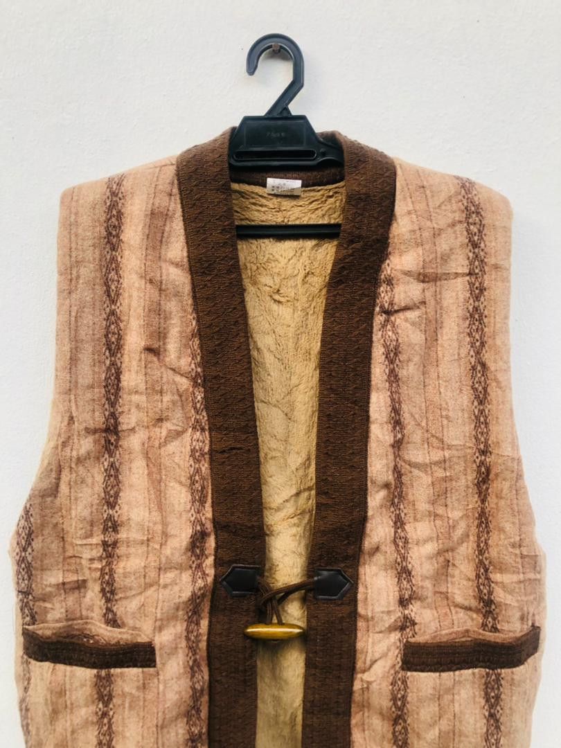 Japanese Brand × Vintage Vintage Japanese Designer fashion Style Vest Size US L / EU 52-54 / 3 - 3 Thumbnail