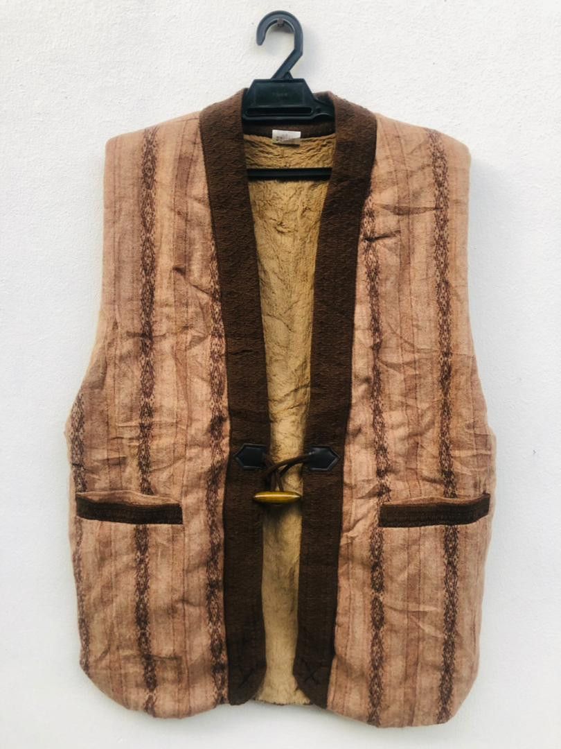 Japanese Brand × Vintage Vintage Japanese Designer fashion Style Vest Size US L / EU 52-54 / 3 - 1 Thumbnail