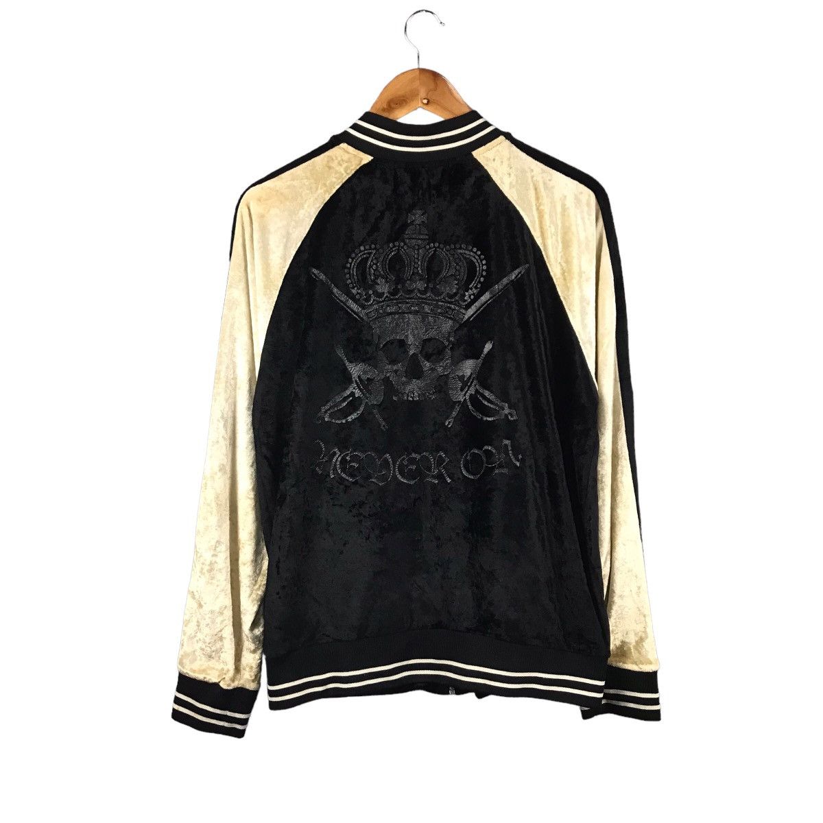 Japanese Brand Canter Clease Sukajan Japanese Skull jacket Size US L / EU 52-54 / 3 - 1 Thumbnail