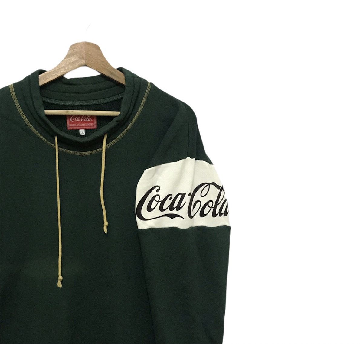 Coca Cola Vintage Coca Cola Sweatshirt Big Logo Nice Design Size US XL / EU 56 / 4 - 3 Thumbnail