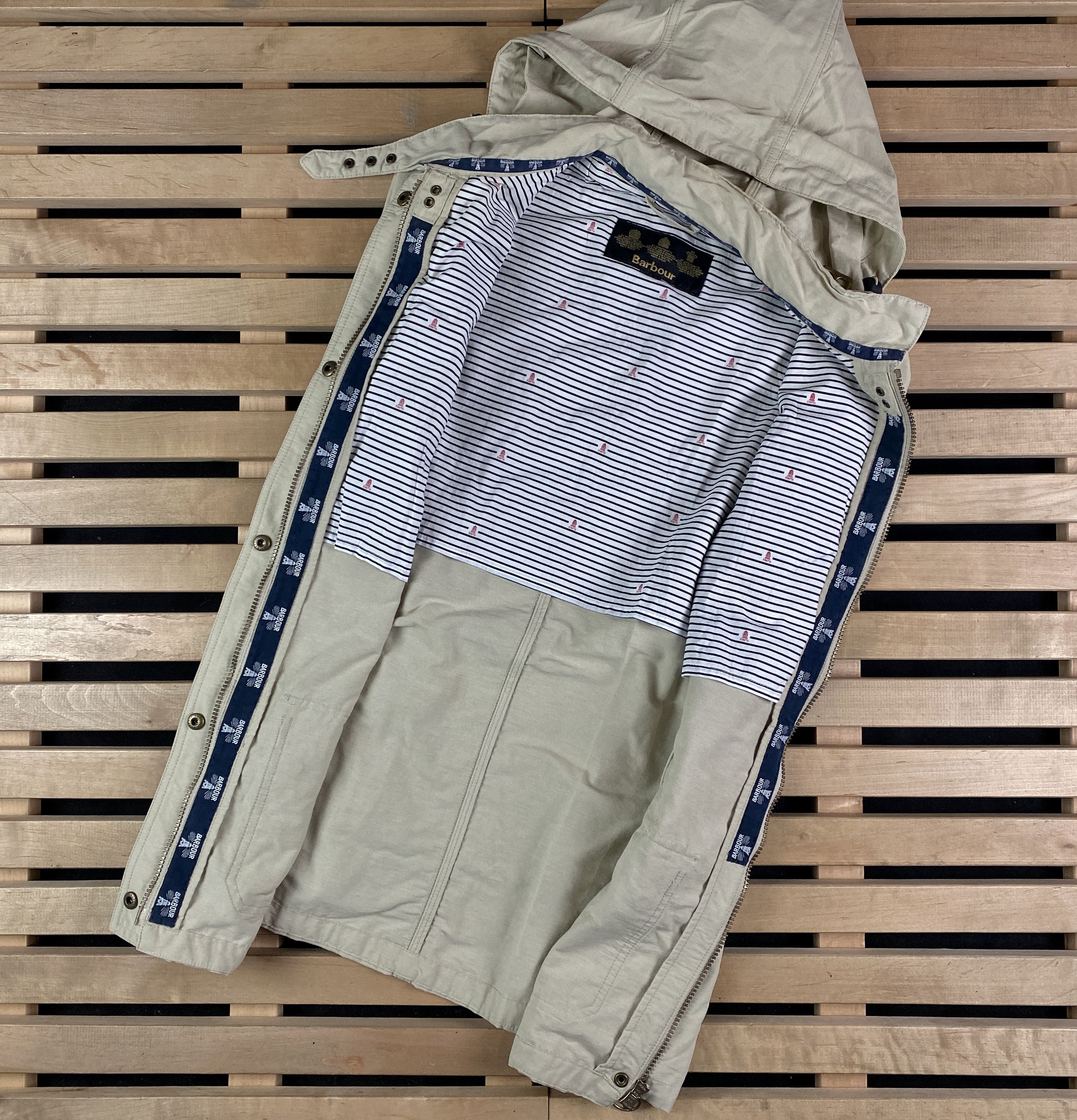 Barbour Womens Parka Jacket Barbour Water Lilly Size M Size M / US 6-8 / IT 42-44 - 4 Thumbnail