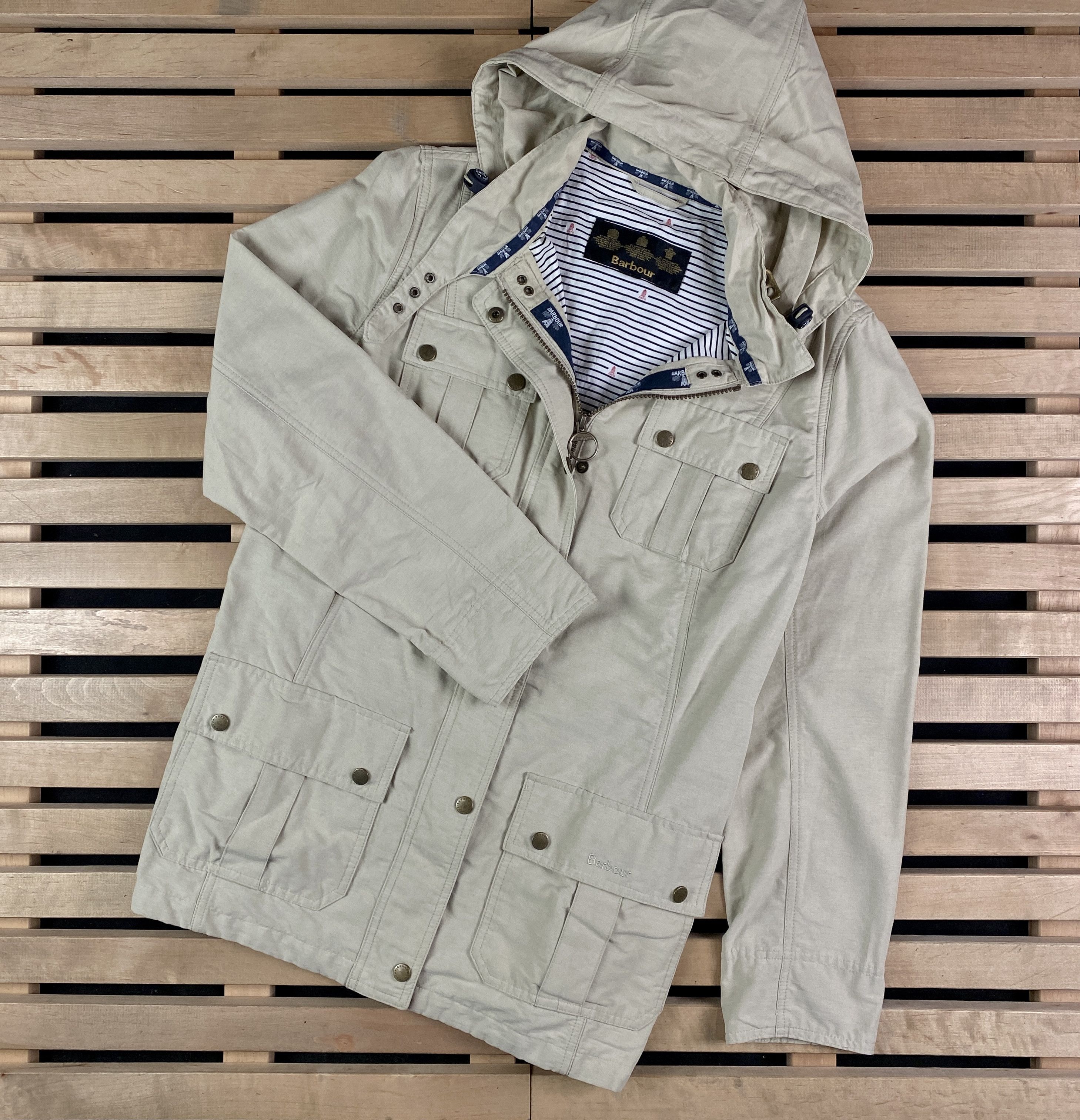 Barbour Womens Parka Jacket Barbour Water Lilly Size M Size M / US 6-8 / IT 42-44 - 1 Thumbnail