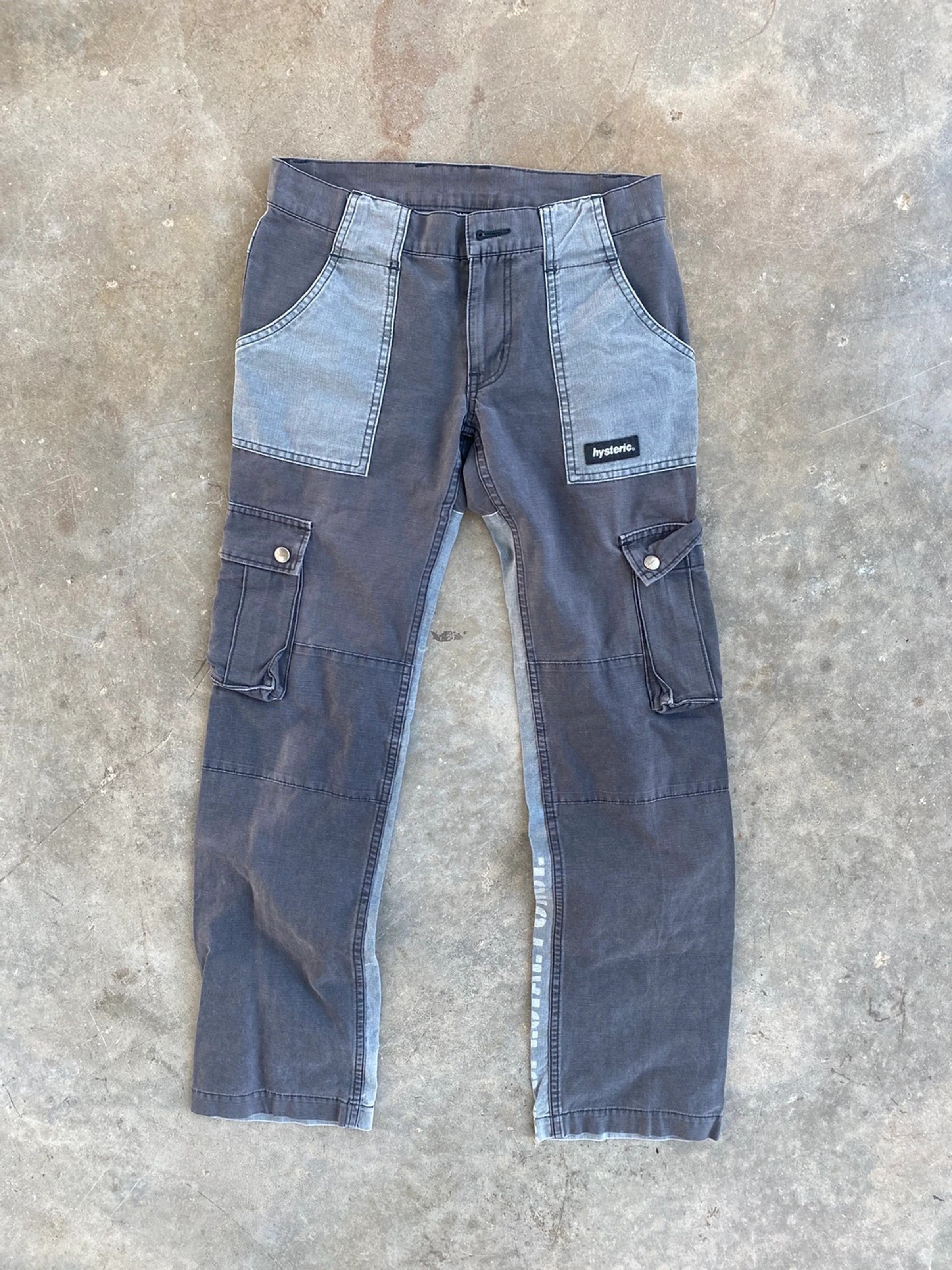 Hysteric Glamour Hysteric Glamour Special Forces Black + Grey Cargo Pants 28 Size US 28 / EU 44 - 3 Thumbnail