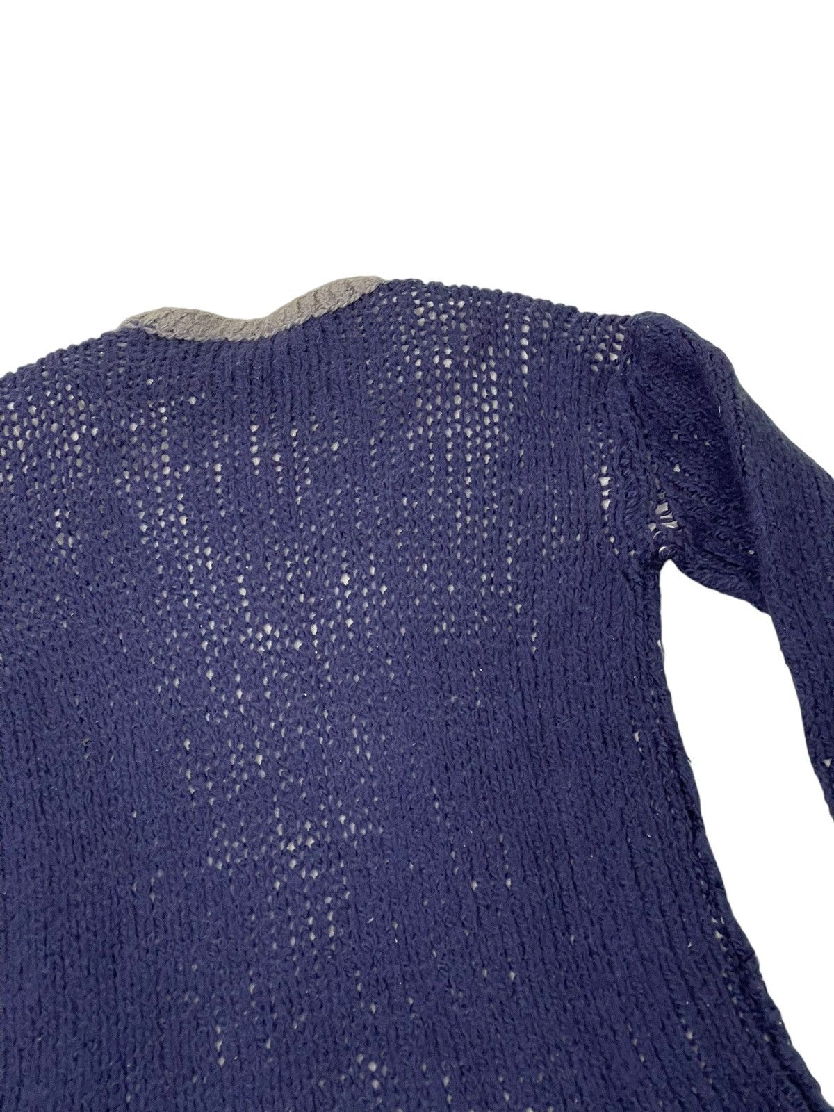 Comme des Garcons AD 1999 CDGH Wool Mesh Knitwear Cotton Lining Slim 4🟩8 Size US M / EU 48-50 / 2 - 15 Thumbnail