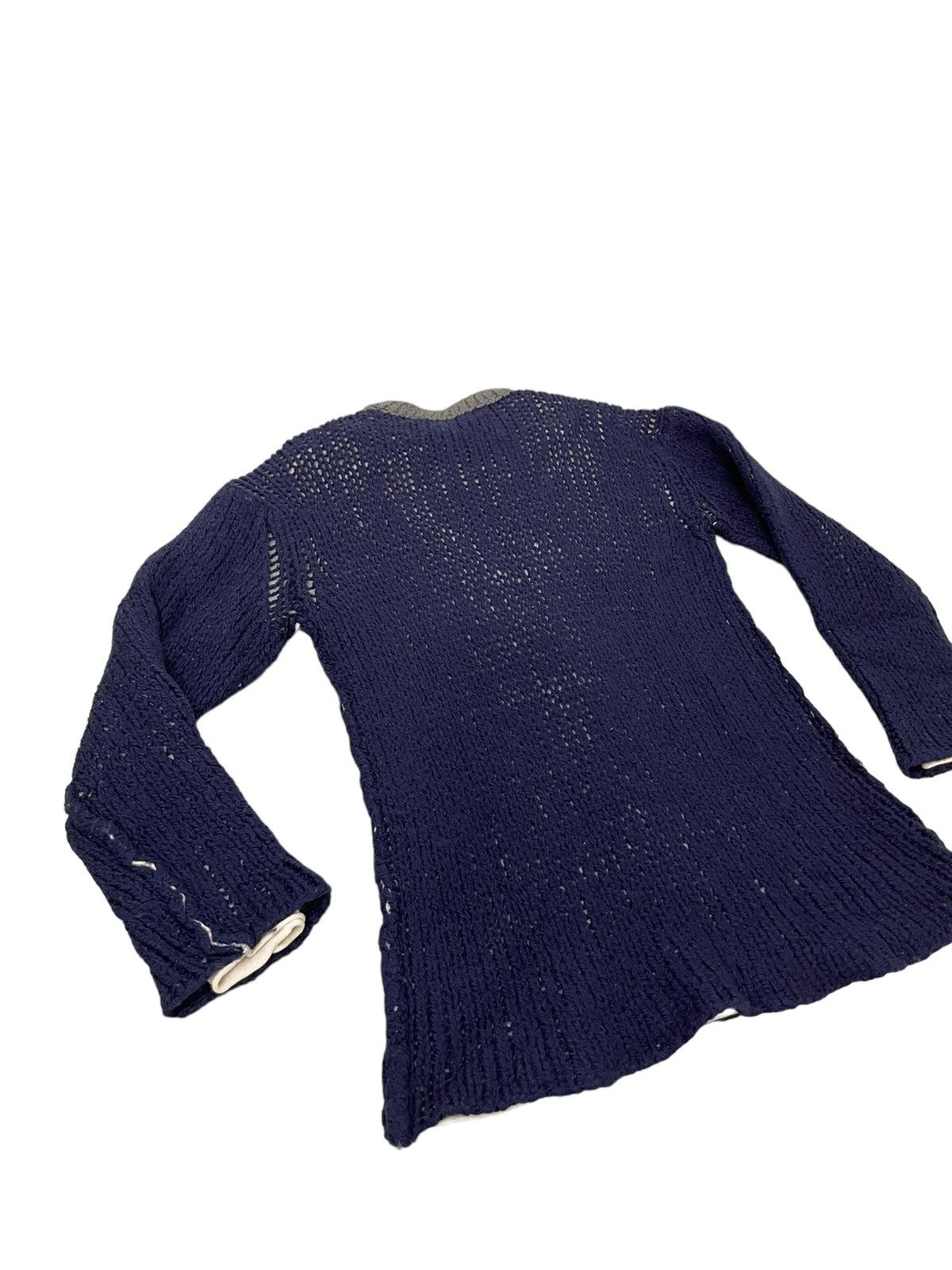 Comme des Garcons AD 1999 CDGH Wool Mesh Knitwear Cotton Lining Slim 4🟩8 Size US M / EU 48-50 / 2 - 10 Thumbnail