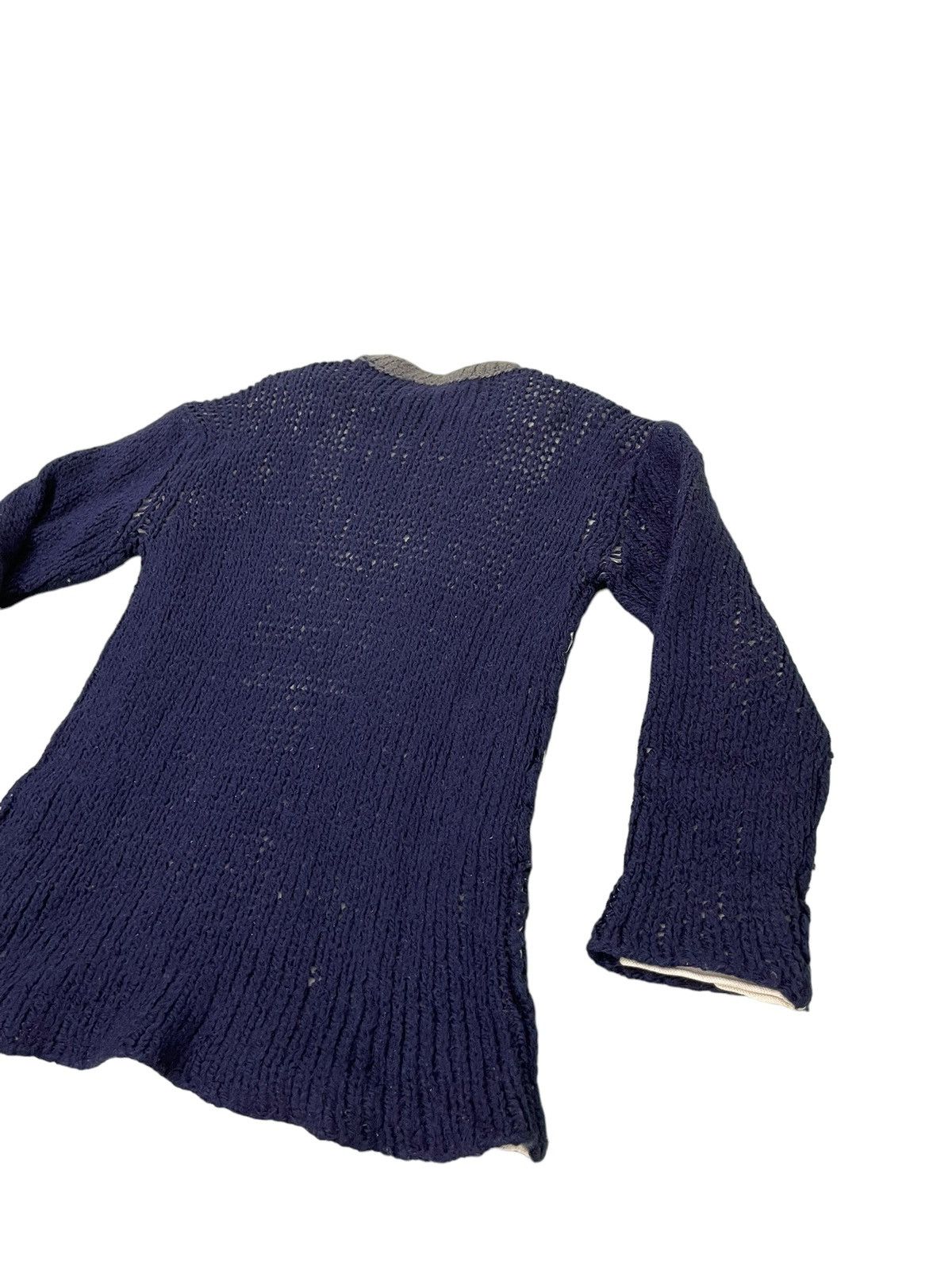 Comme des Garcons AD 1999 CDGH Wool Mesh Knitwear Cotton Lining Slim 4🟩8 Size US M / EU 48-50 / 2 - 11 Thumbnail