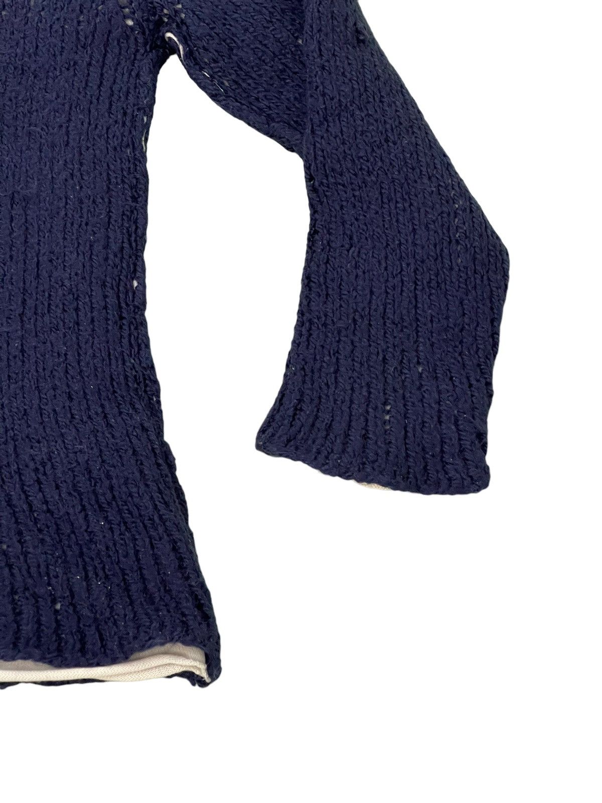 Comme des Garcons AD 1999 CDGH Wool Mesh Knitwear Cotton Lining Slim 4🟩8 Size US M / EU 48-50 / 2 - 4 Thumbnail