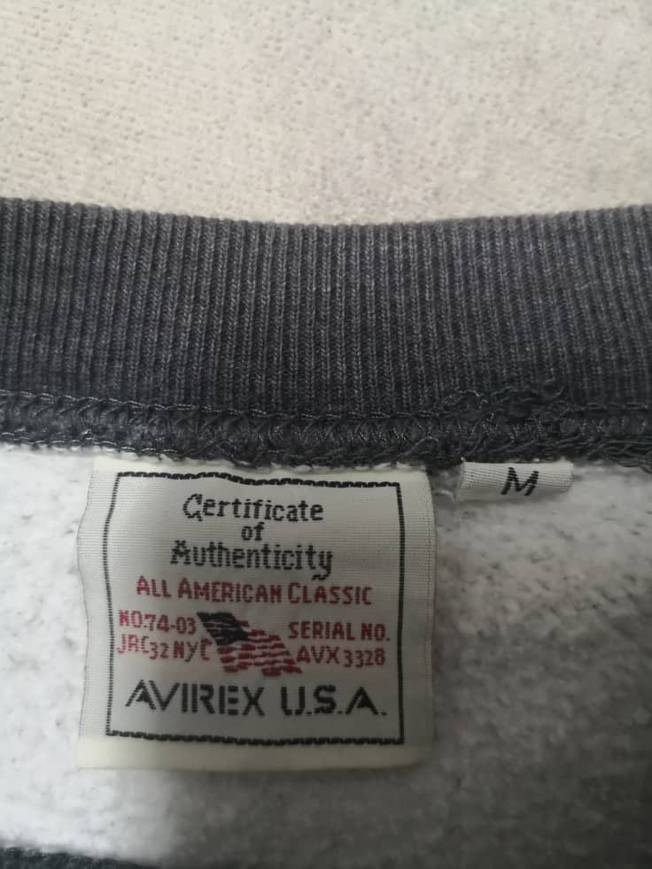 Avirex Avirex Crewneck Pullover Size US M / EU 48-50 / 2 - 2 Thumbnail