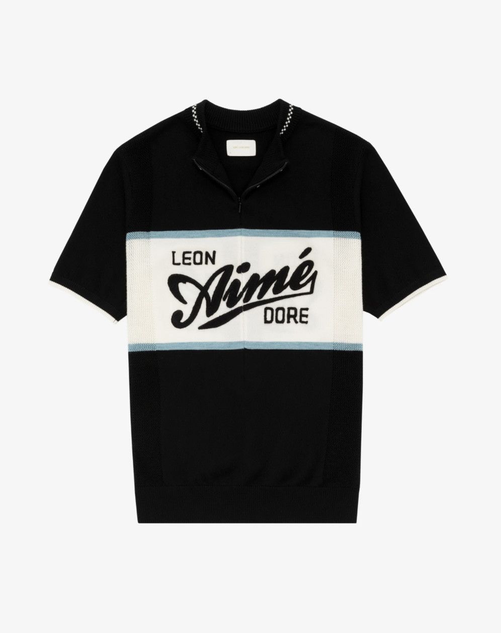 Aime Leon Dore Knit cycling jersey - black Size US S / EU 44-46 / 1 - 2 Thumbnail