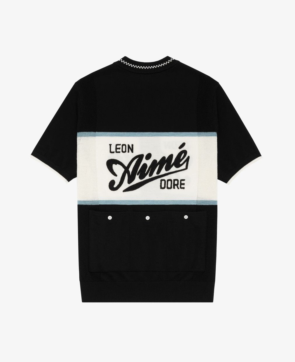 Aime Leon Dore Knit cycling jersey - black Size US S / EU 44-46 / 1 - 4 Thumbnail