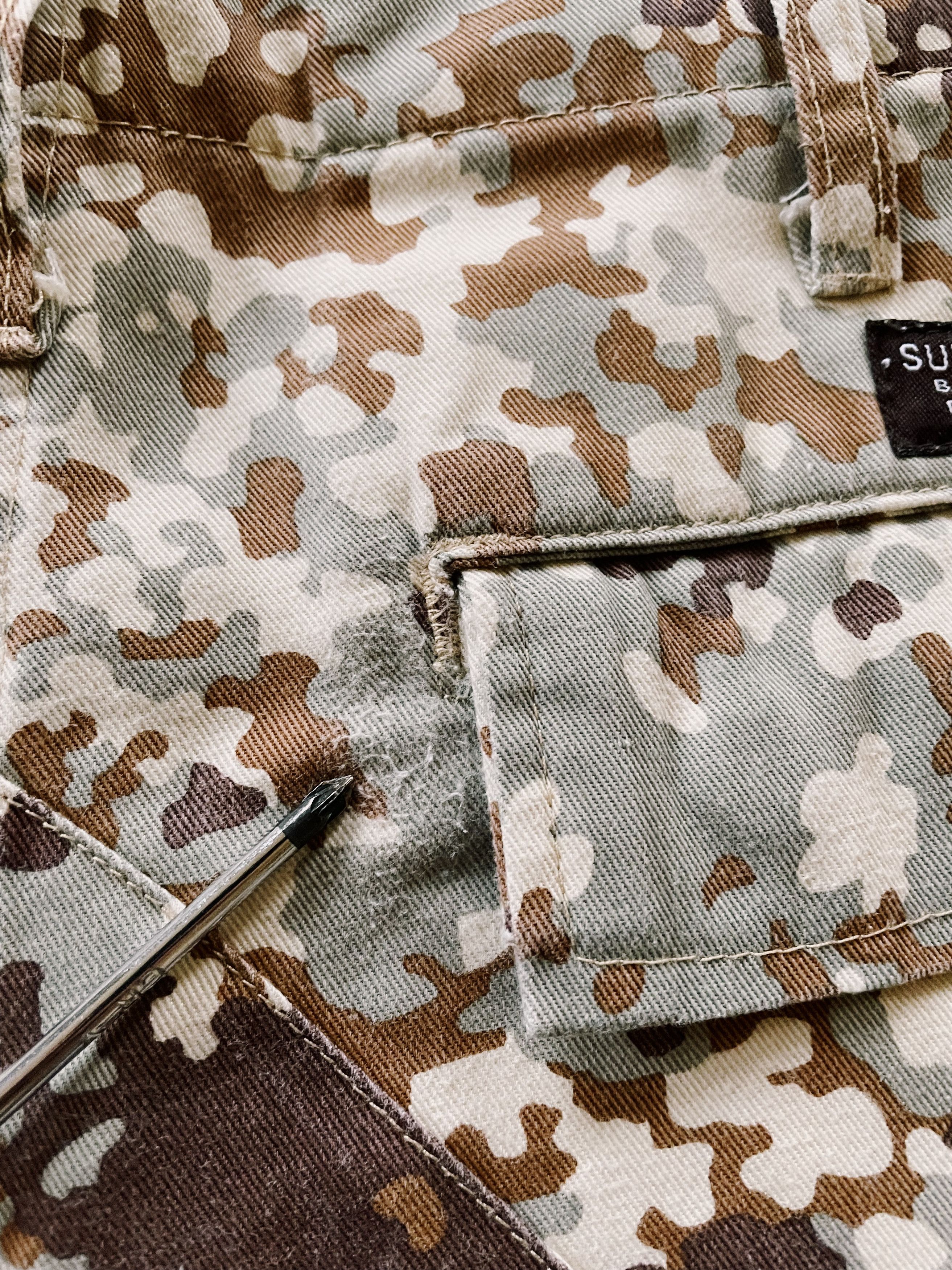 Supreme Vintage Supreme 2002 Desert Arid Flecktarn German Camo Cargo Size US 32 / EU 48 - 9 Thumbnail