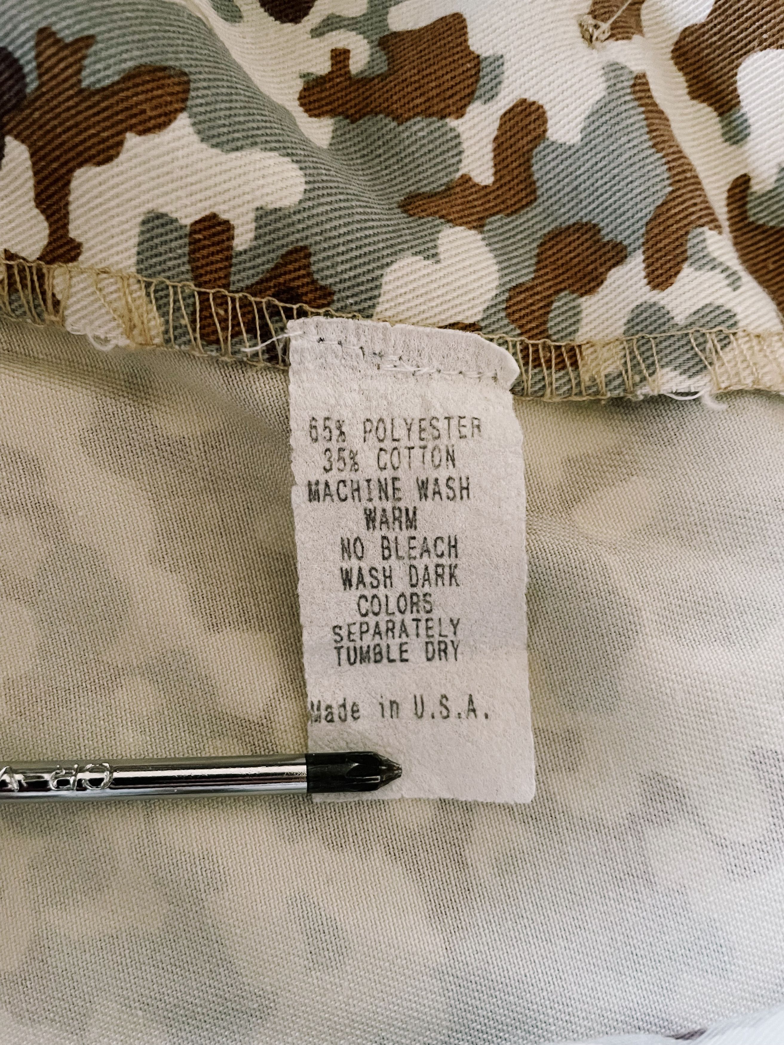 Supreme Vintage Supreme 2002 Desert Arid Flecktarn German Camo Cargo Size US 32 / EU 48 - 8 Thumbnail