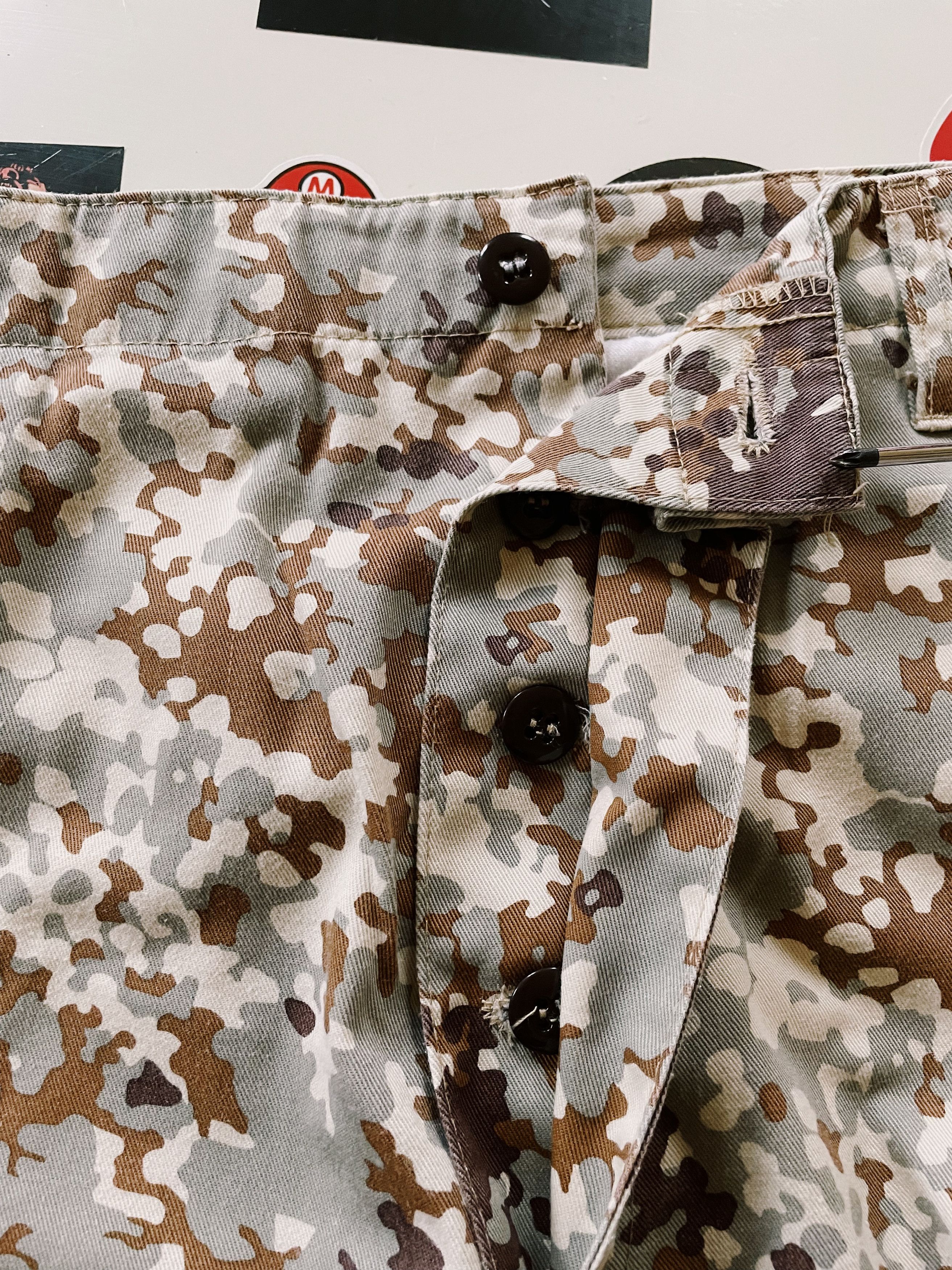 Supreme Vintage Supreme 2002 Desert Arid Flecktarn German Camo Cargo Size US 32 / EU 48 - 5 Thumbnail