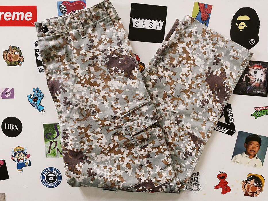 Supreme Vintage Supreme 2002 Desert Arid Flecktarn German Camo Cargo ...