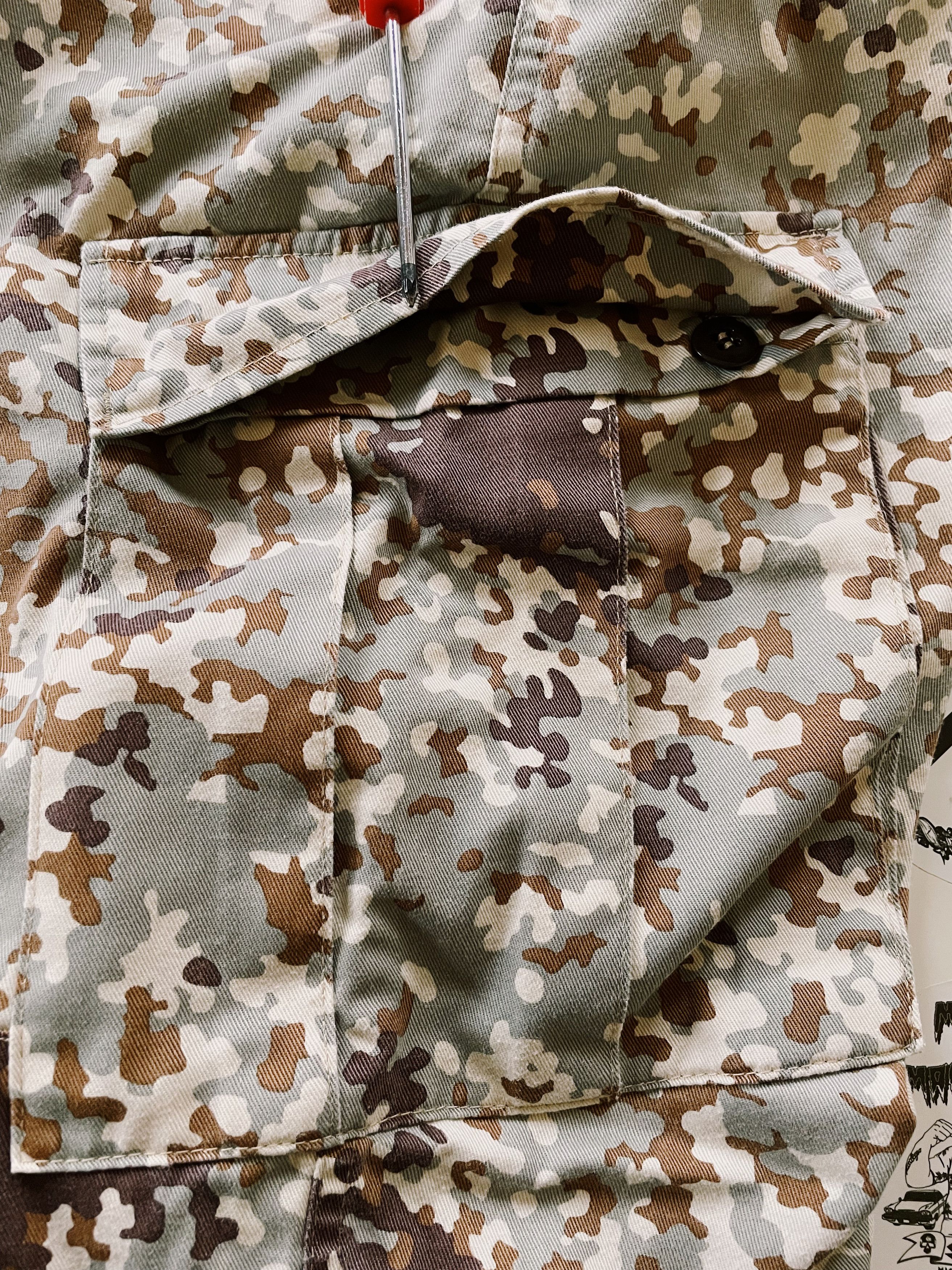 Supreme Vintage Supreme 2002 Desert Arid Flecktarn German Camo Cargo Size US 32 / EU 48 - 4 Thumbnail