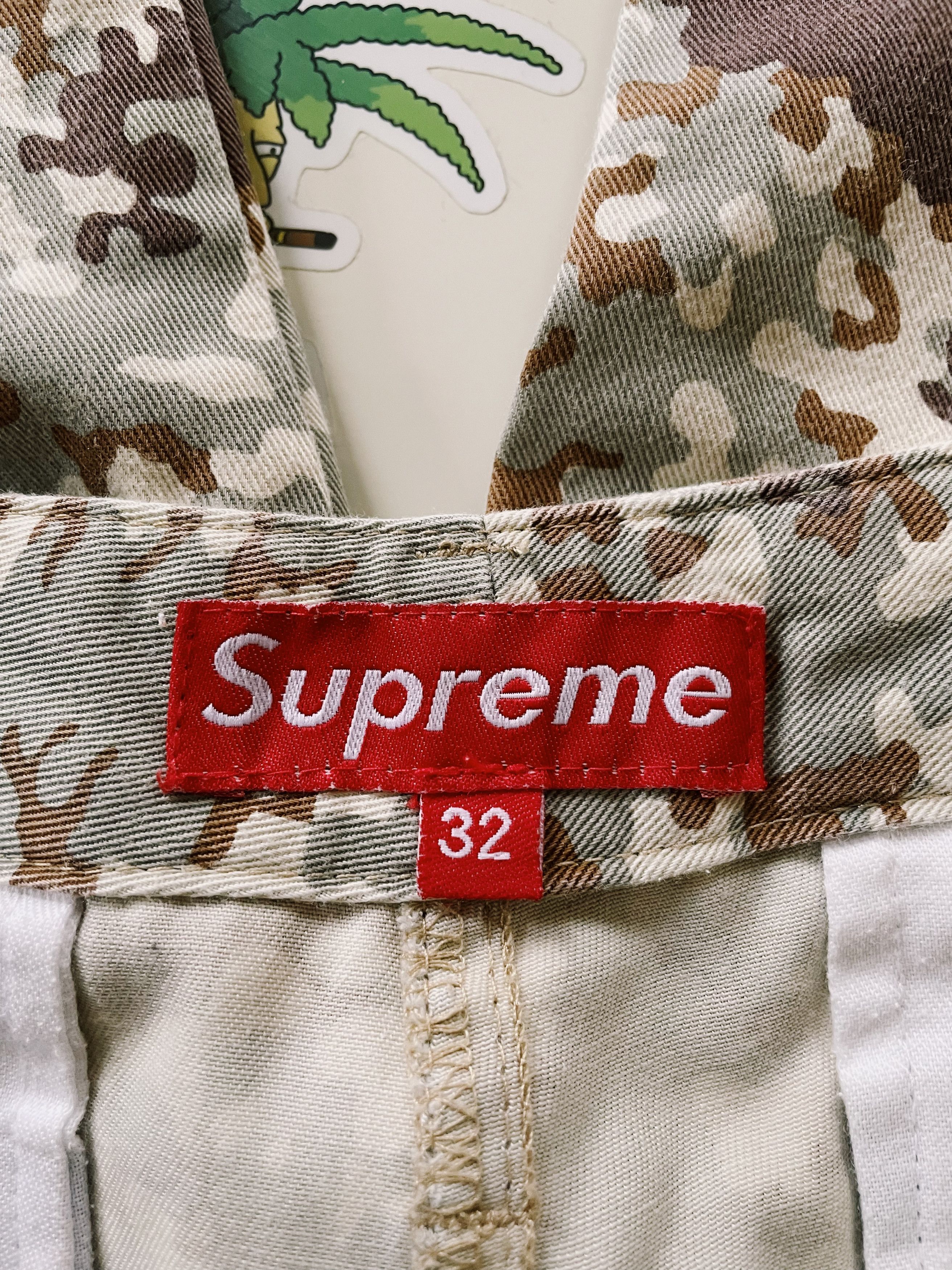 Supreme Vintage Supreme 2002 Desert Arid Flecktarn German Camo Cargo Size US 32 / EU 48 - 7 Thumbnail