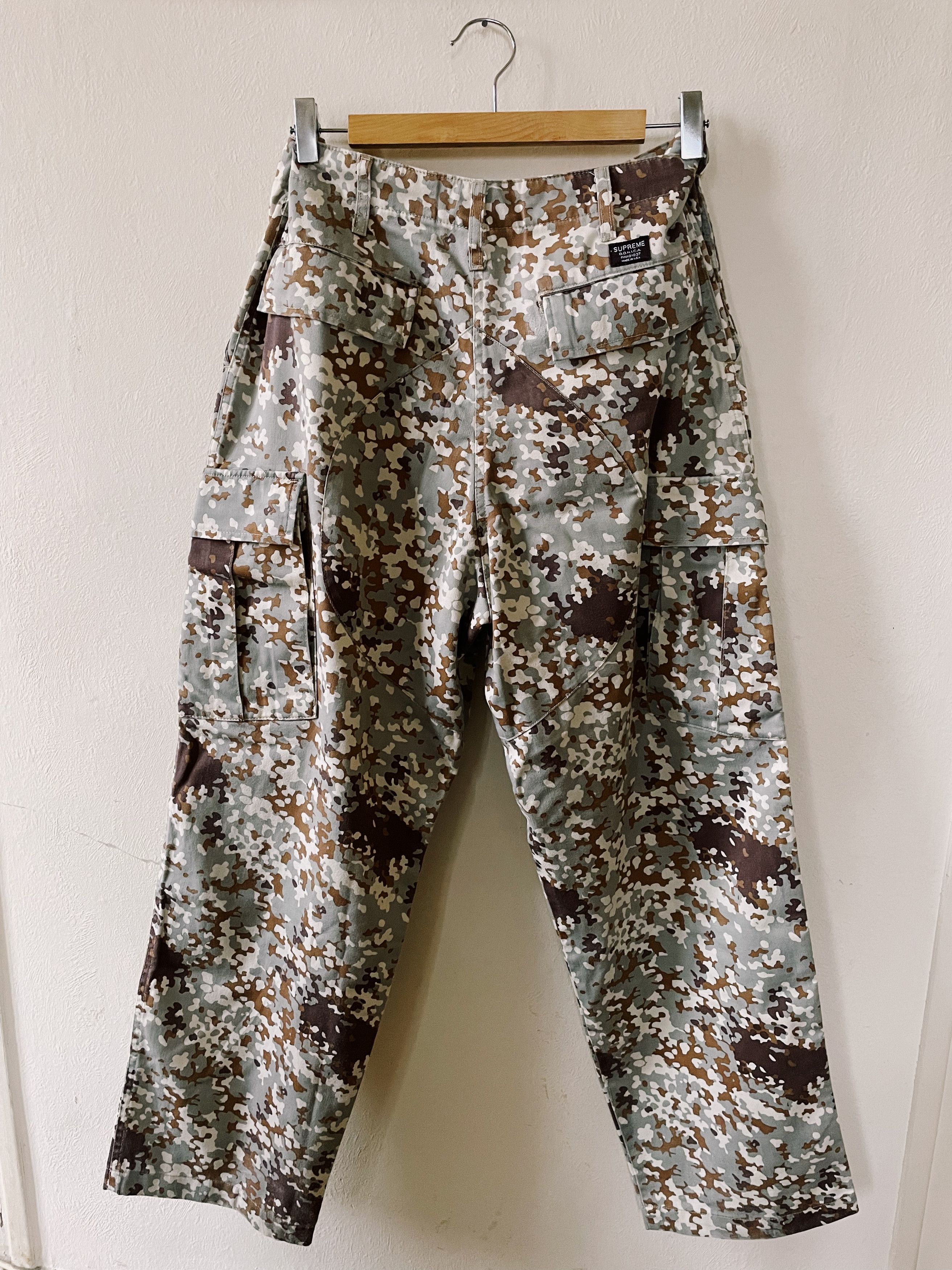 Supreme Vintage Supreme 2002 Desert Arid Flecktarn German Camo Cargo Size US 32 / EU 48 - 3 Thumbnail